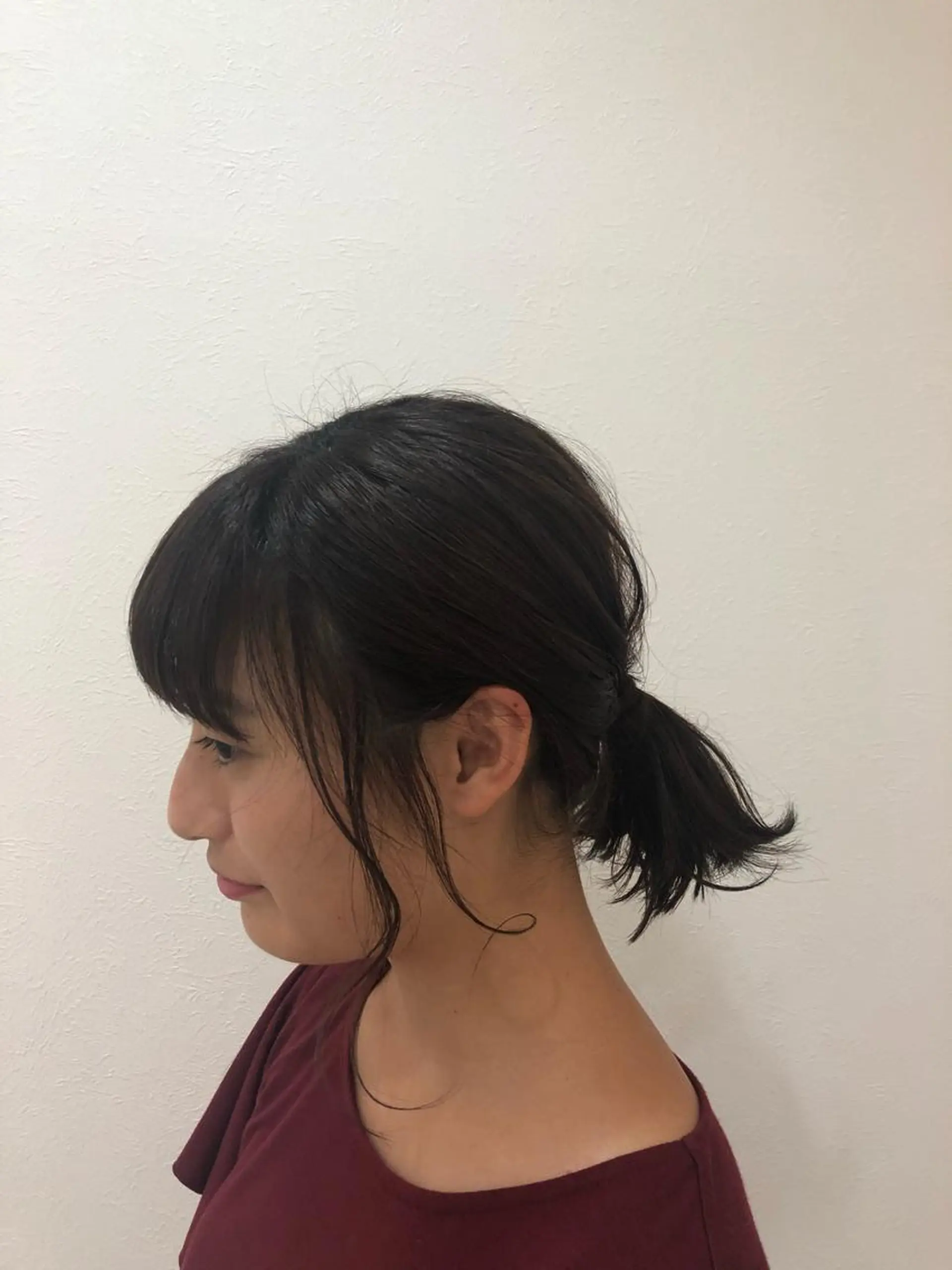 セミロング カラー パーマ ヘアアレンジ パーマスタイル🔅 sayacaのヘアスタイル