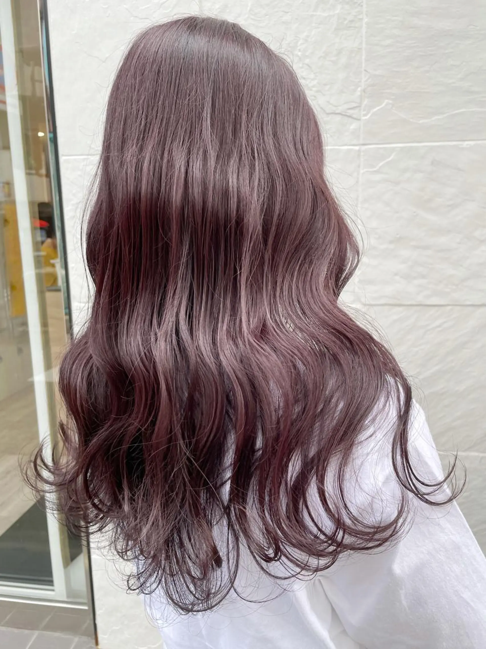 ロング カラー ブリーチ ピンクカラー 高尾亮輔/ AVANCE難波店のヘアスタイル