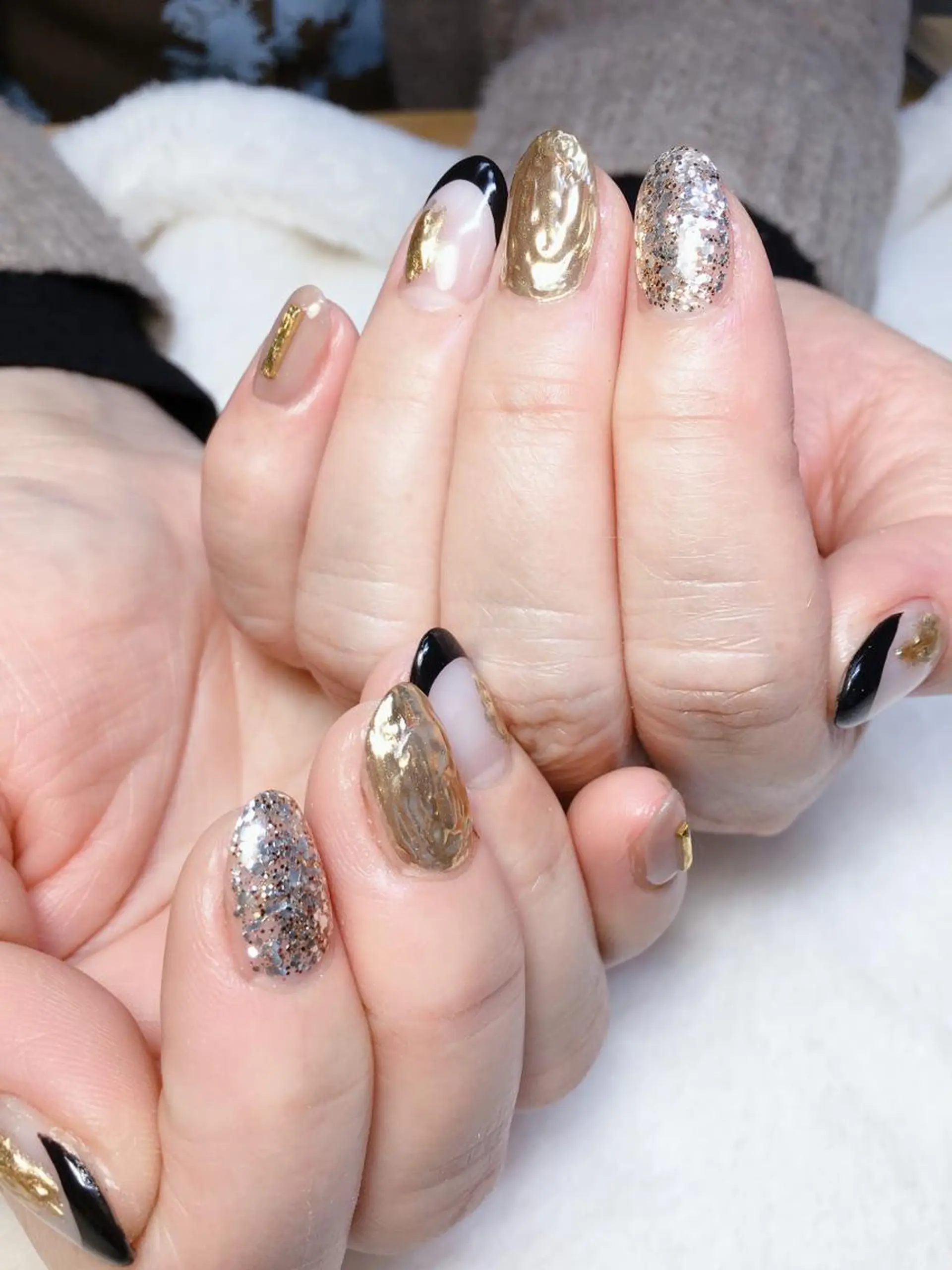 ネイル フレンチネイル ハンドネイル kipinail 川﨑えりかのネイルデザイン