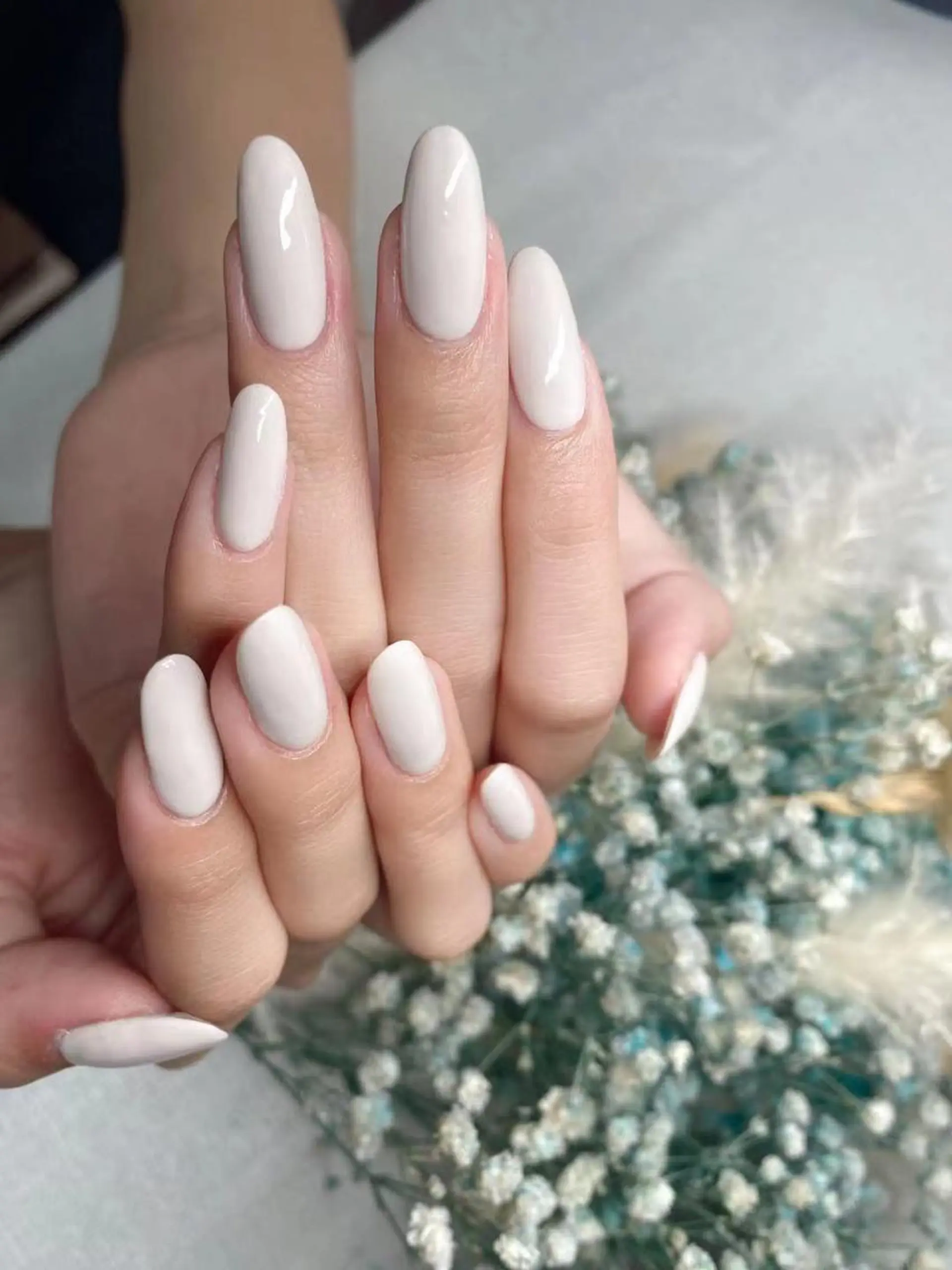 ネイル ジェルネイル ハート ワンカラーネイル スカルプネイル ソフトジェル ハンドネイル Kira Nailのネイルデザイン