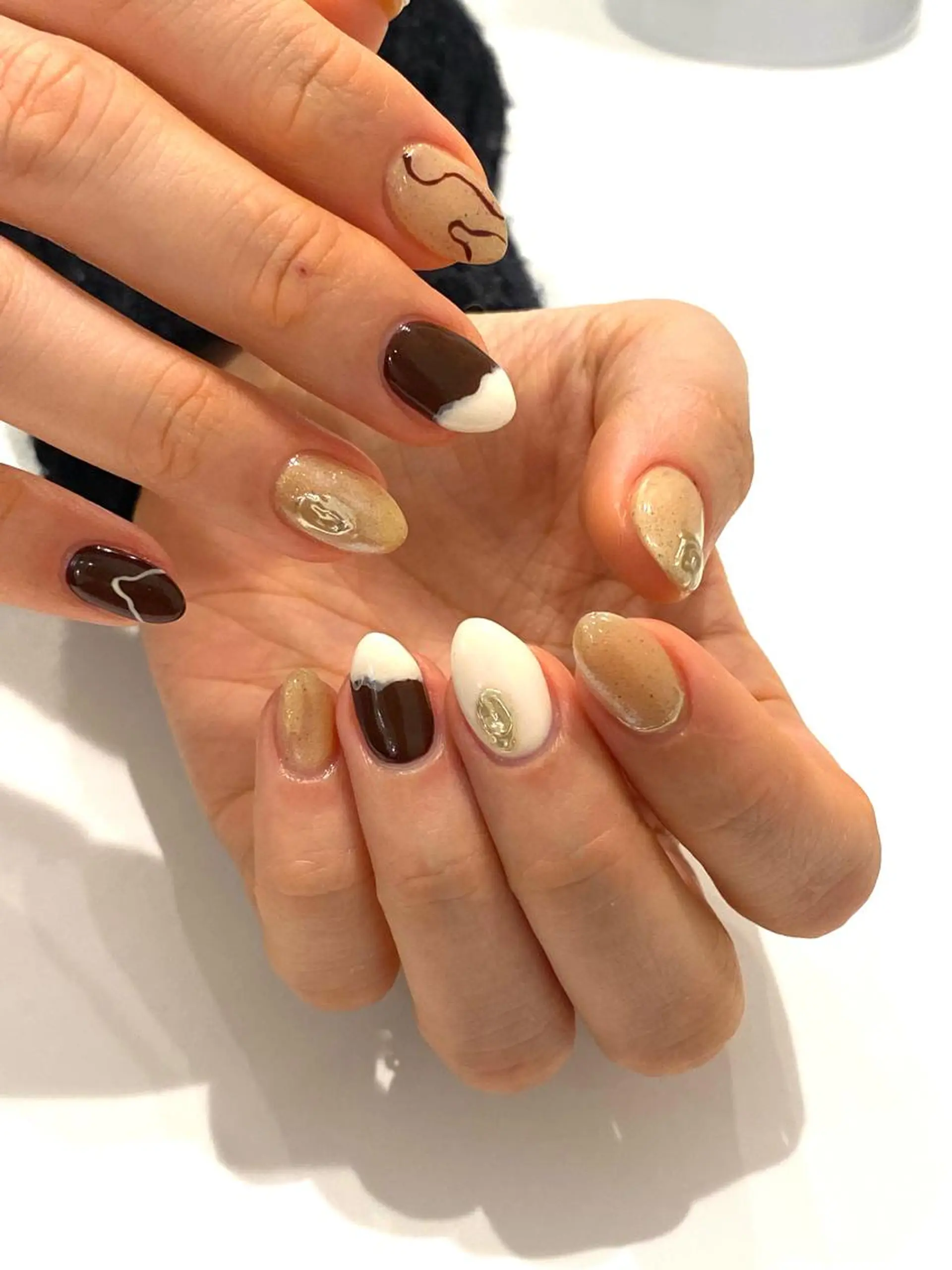 ネイル ニュアンスネイル ハンドネイル Ann. nail.tokyo所属・Ann nailのネイルデザイン