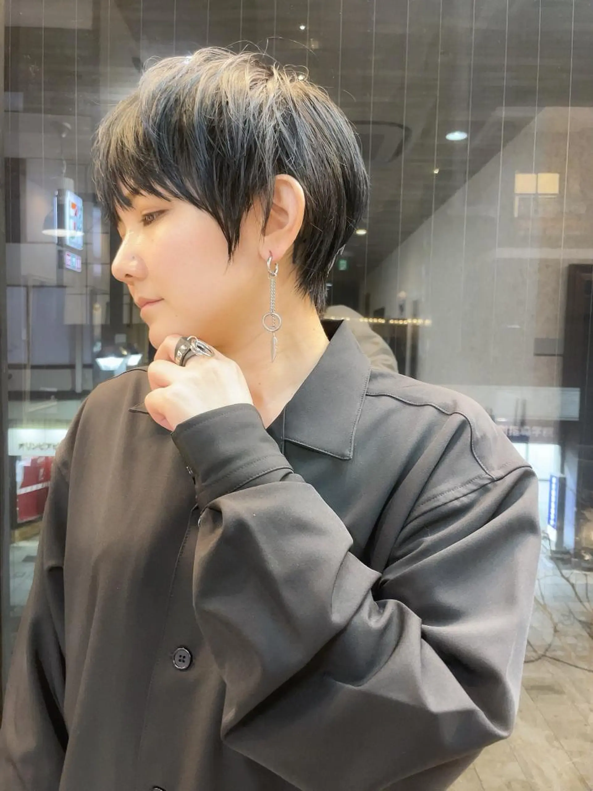 ショート ノアヘアデザイン町田店所属・似合わせ特化 國吉真弥のヘアスタイル