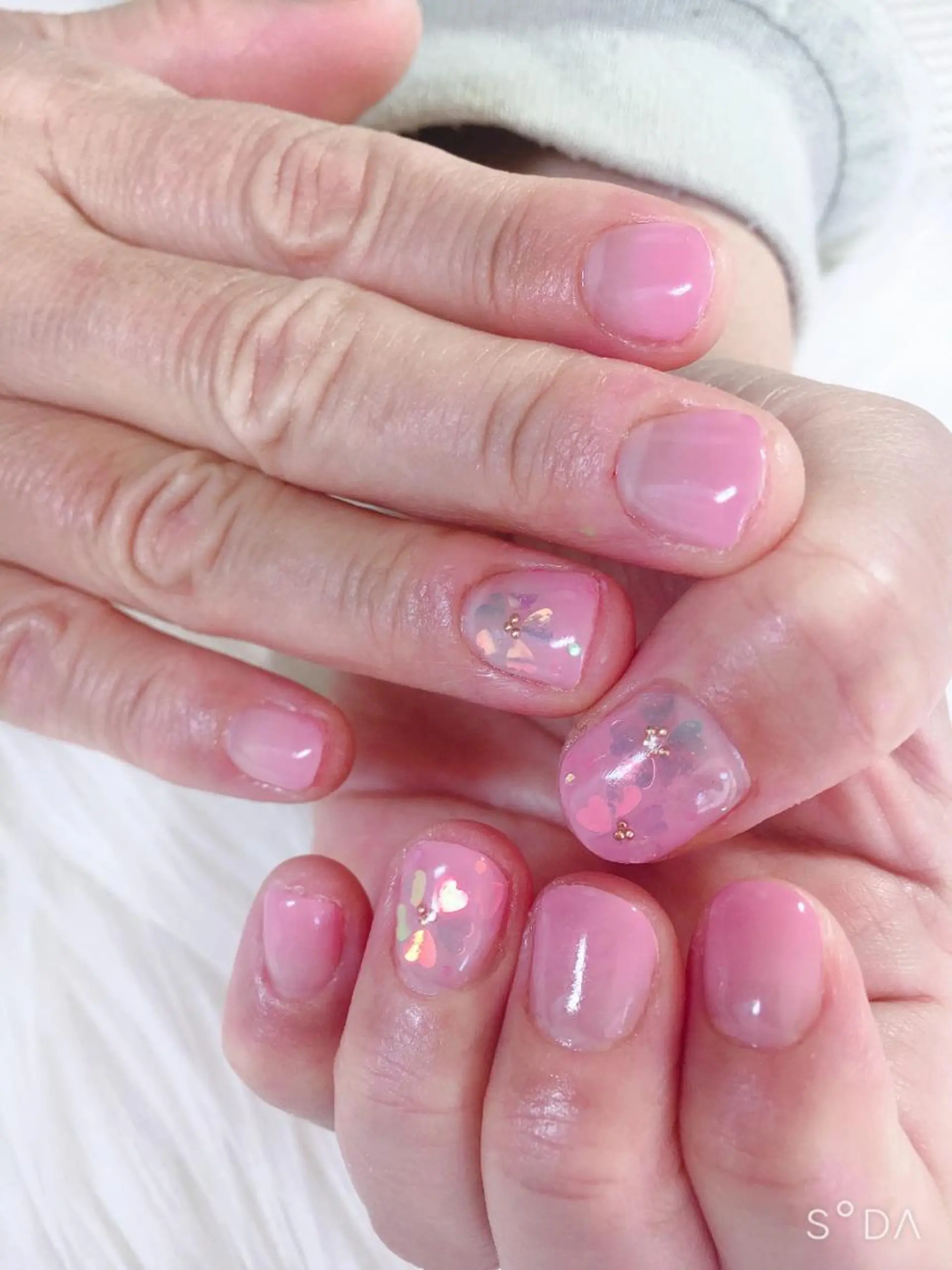 ネイル 桜ネイル ハンドネイル フットネイル miwa ミワのネイルデザイン