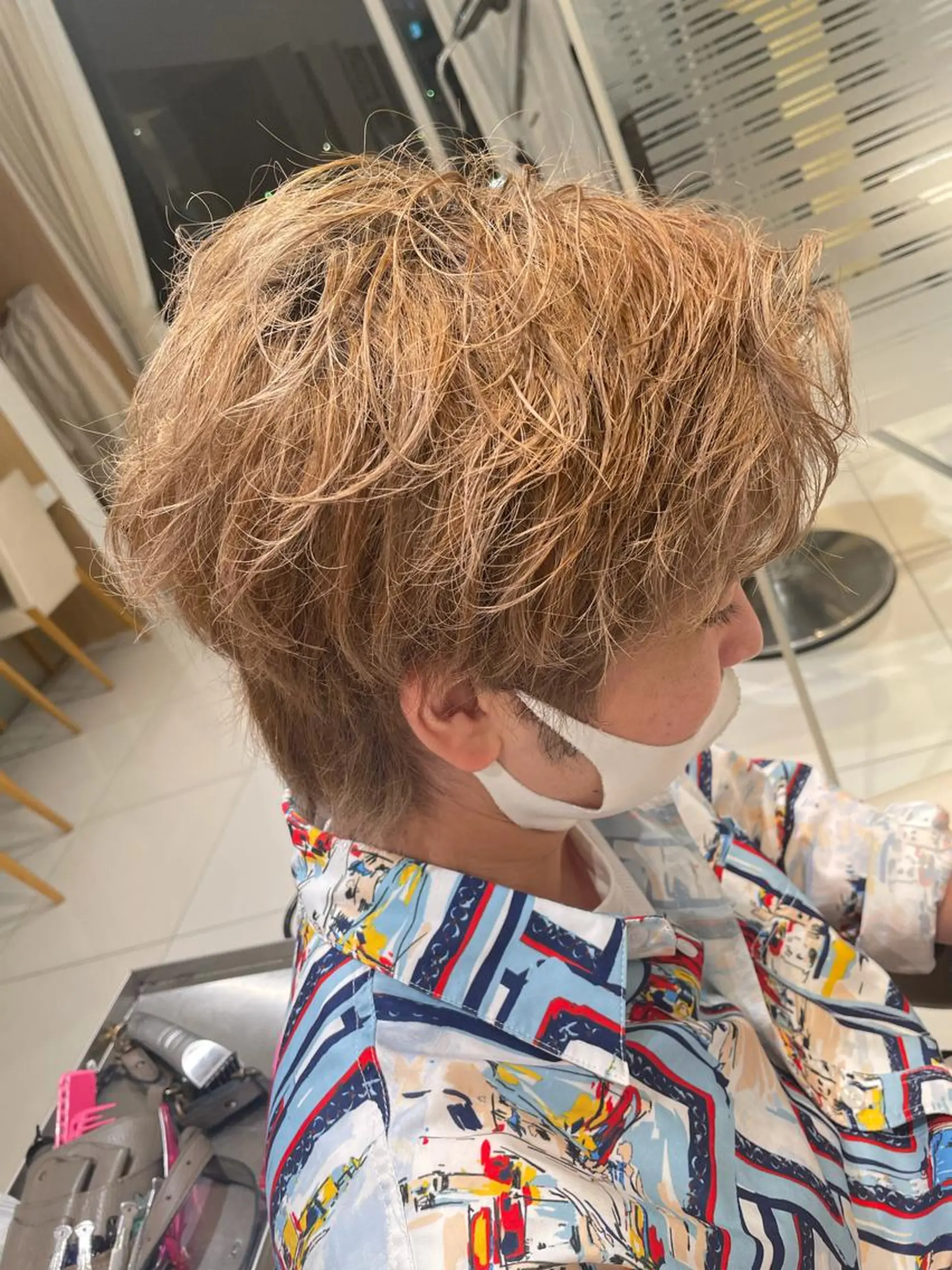 メンズ ご新規様限定クーポン あります　桂口　烈闘のヘアスタイル