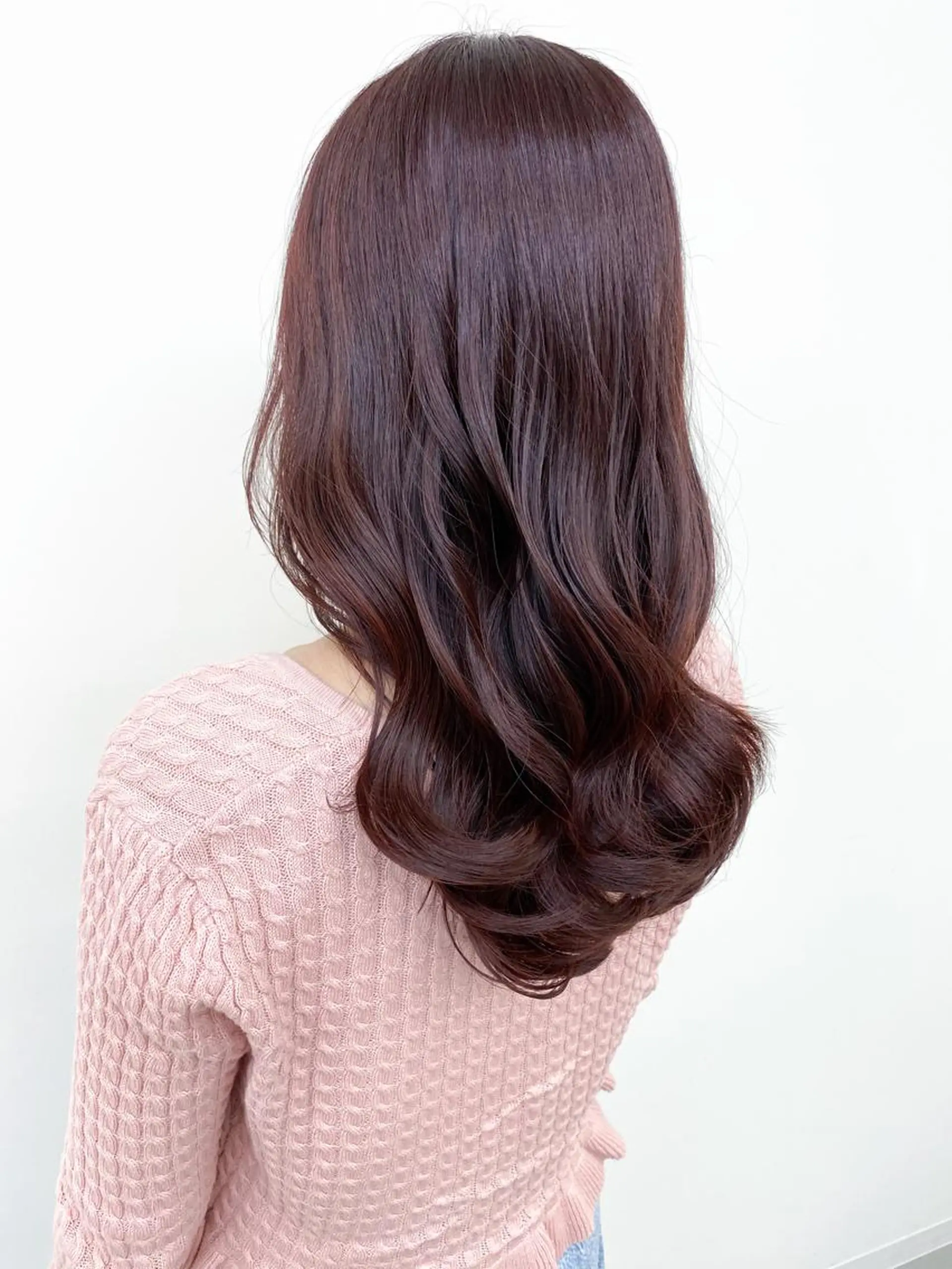 セミロング カラー ラベンダーカラー ローズカラー カット ヘアカラー トリートメント Meena by urban所属・丹羽 隼人/髪質改善 /韓国ヘア🇰🇷のヘアスタイル