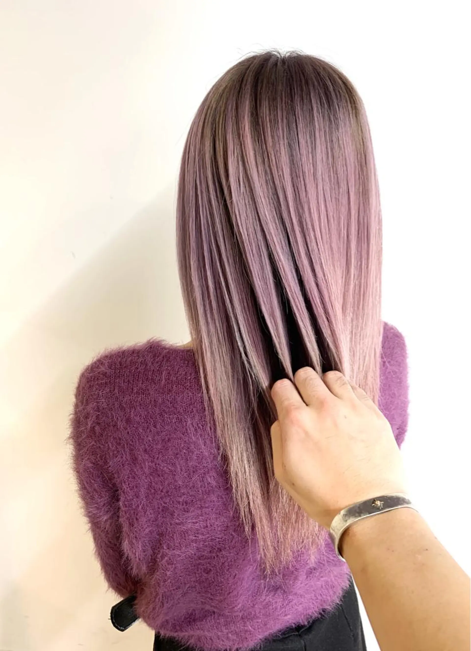 セミロング 外国人風カラー レイヤーカット ヘアカラー トリートメント ヘアセット ❤️千葉県代表❤️ 店長❤️柿本翔一朗のヘアスタイル