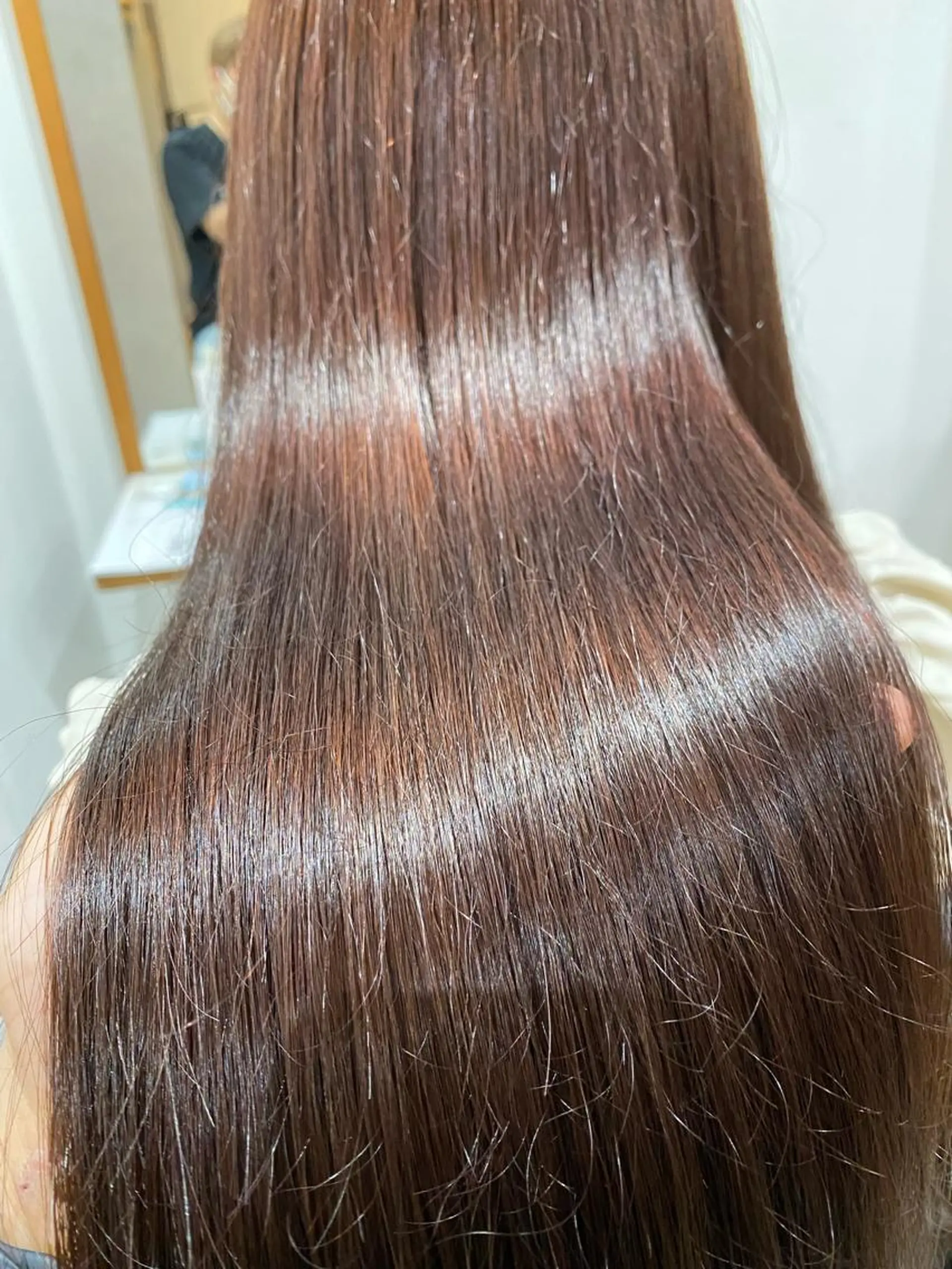 ロング 銀座⚜️【脱白髪染め 美髪矯正】トグチのヘアスタイル
