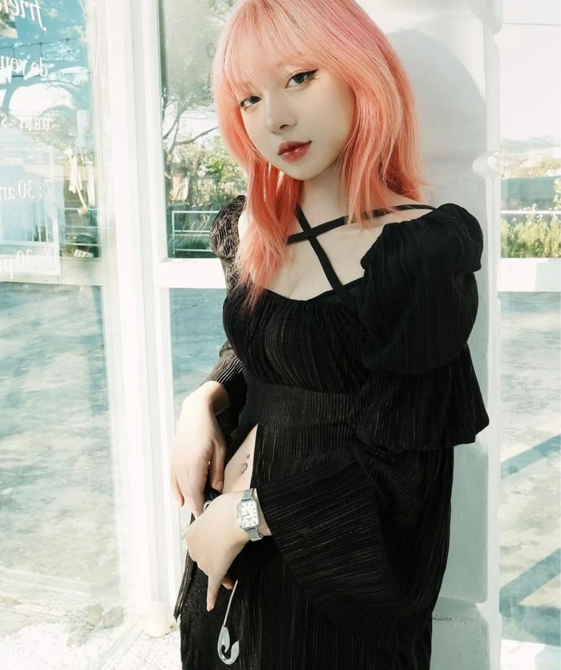 ミディアム ヘアカラー カットモデル募集 ミネのヘアスタイル