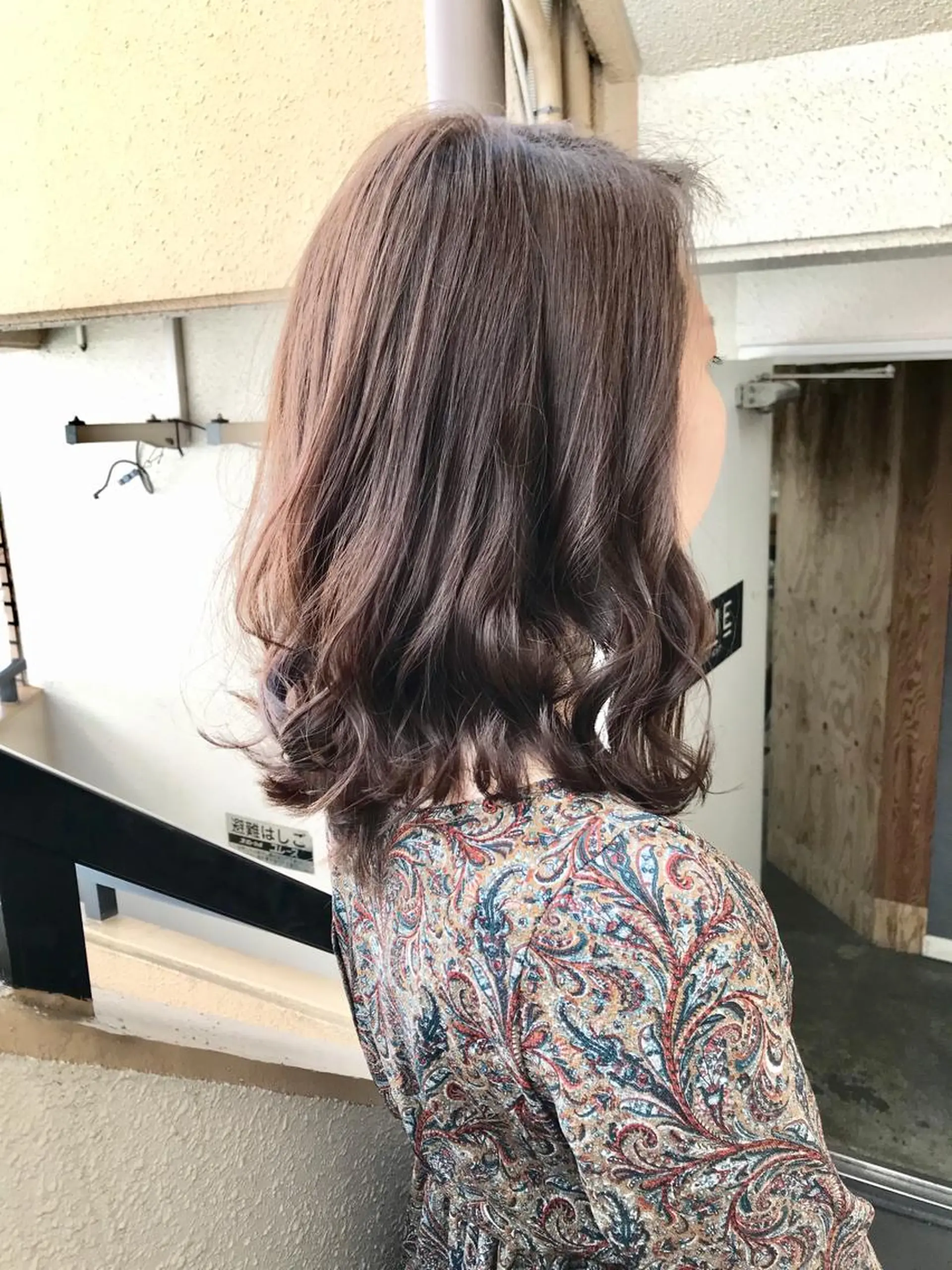 ミディアム カラー ベージュカラー 💎髪質改善💎 デザイナーshinのヘアスタイル