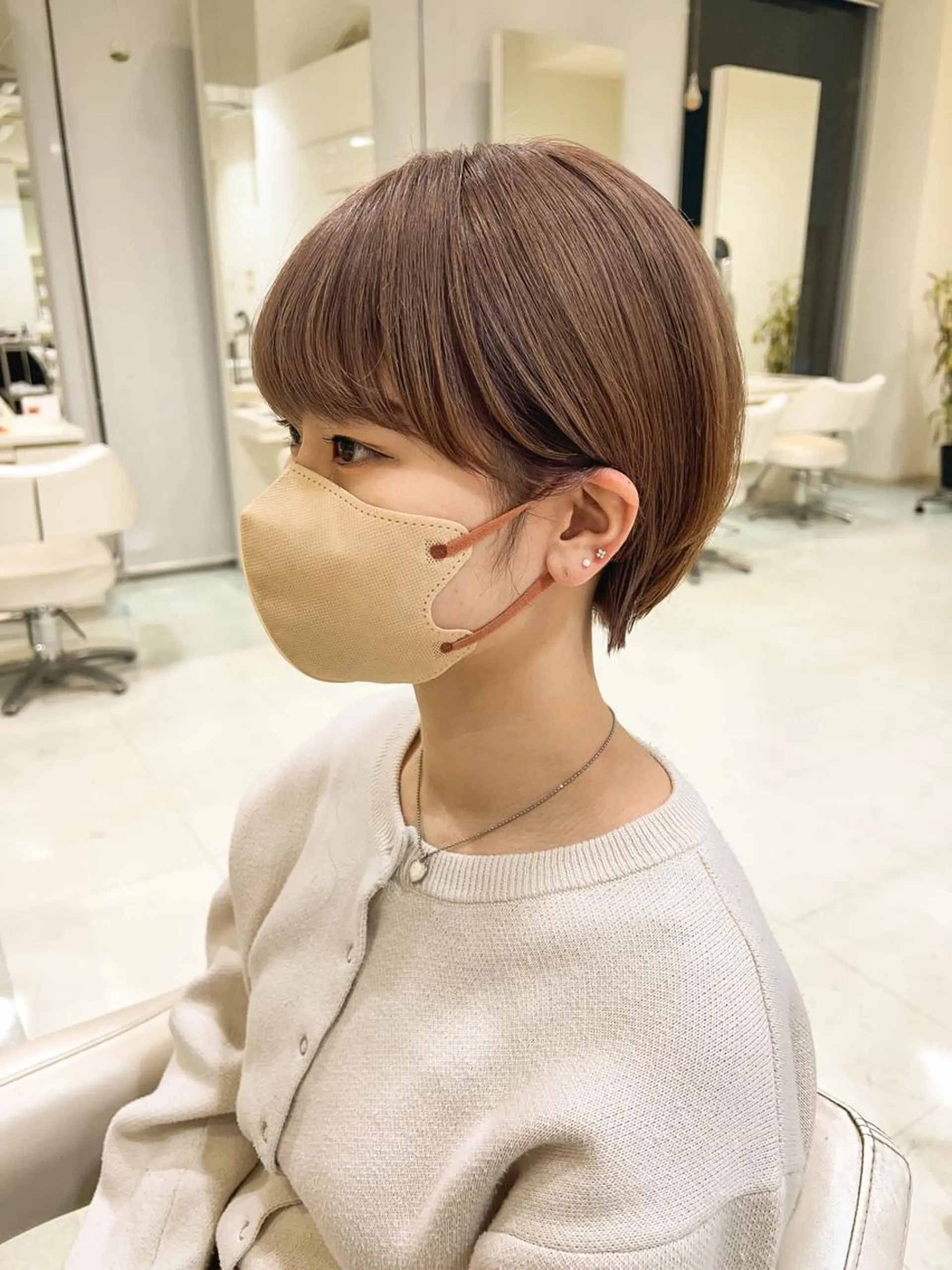 ショート パーマ/レイヤー /店長/YURAのヘアスタイル