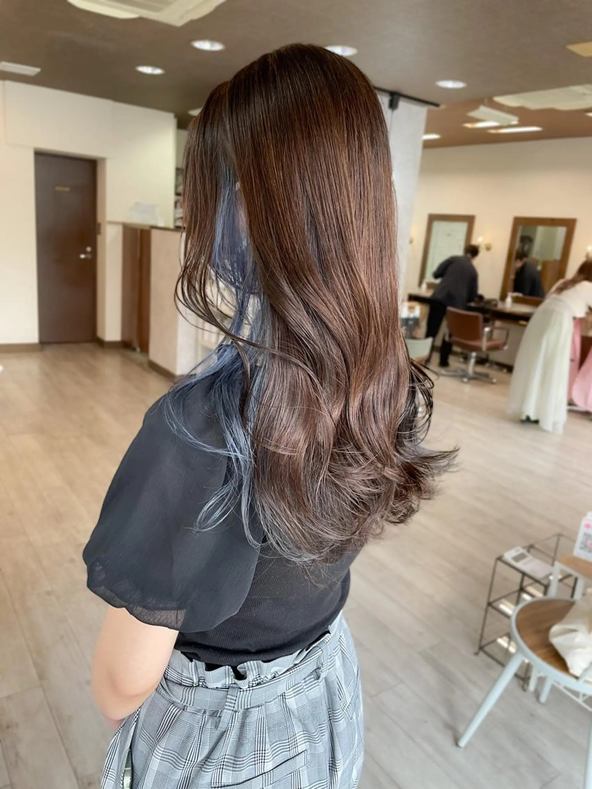 ロング カラー インナーカラー レイヤーカット 🎀ヒシダアキ /taboo🎀のヘアスタイル