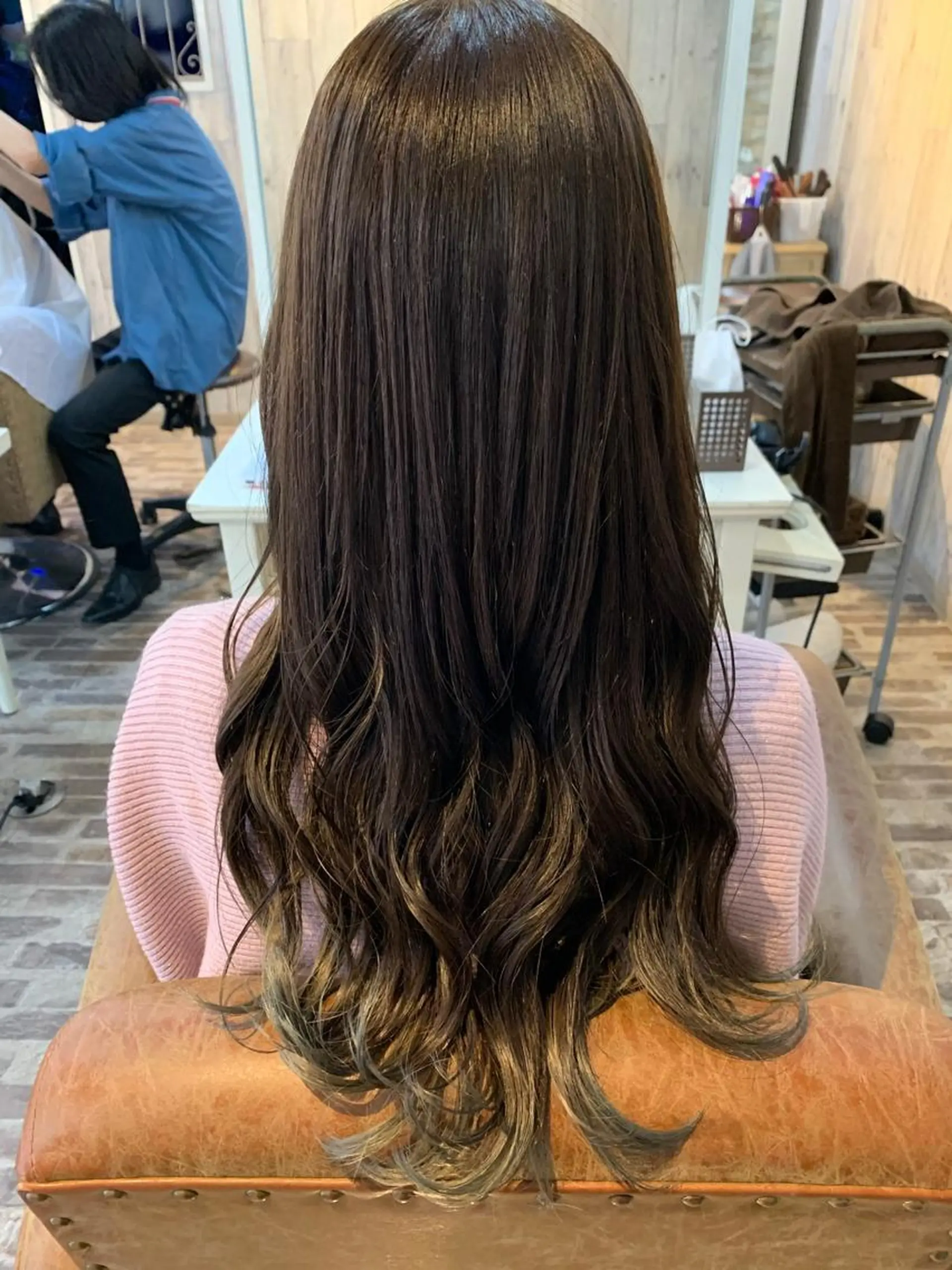 ロング カラー ✨透明感カラー 聖奈✨のヘアスタイル
