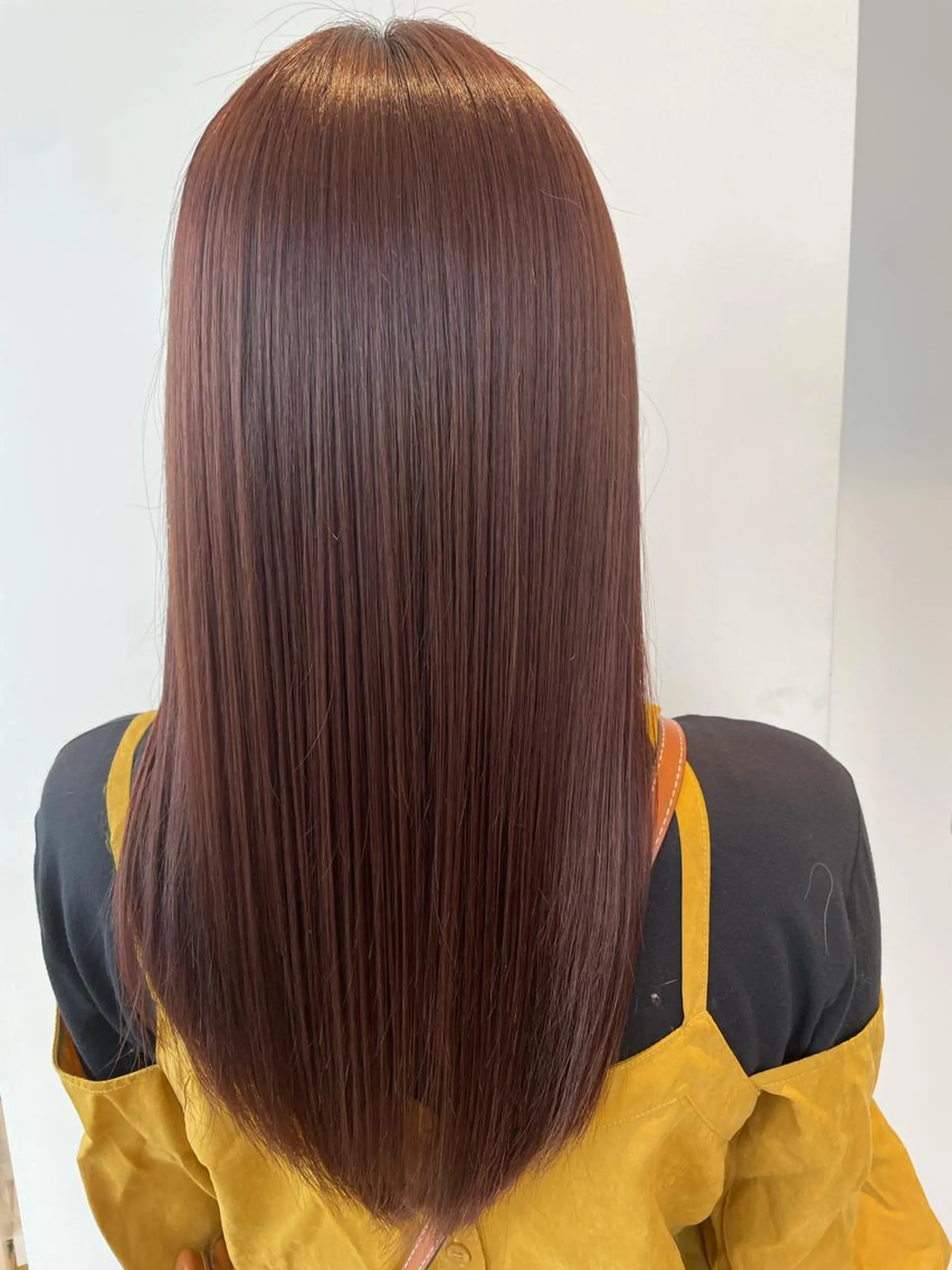 セミロング カラー 美髪形成！色素改善！ 秋田　和輝のヘアスタイル