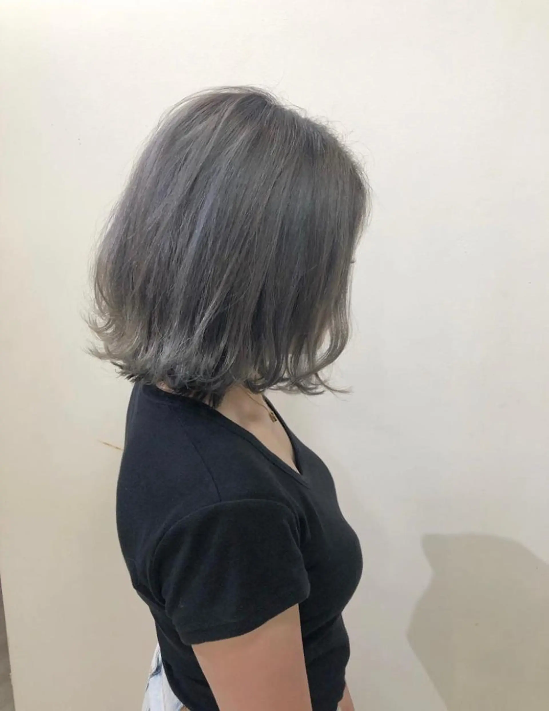 ショート カラー ブリーチ 透明感カラー ダブルカラー Kimura Miyukiのマツエク・マツパデザイン