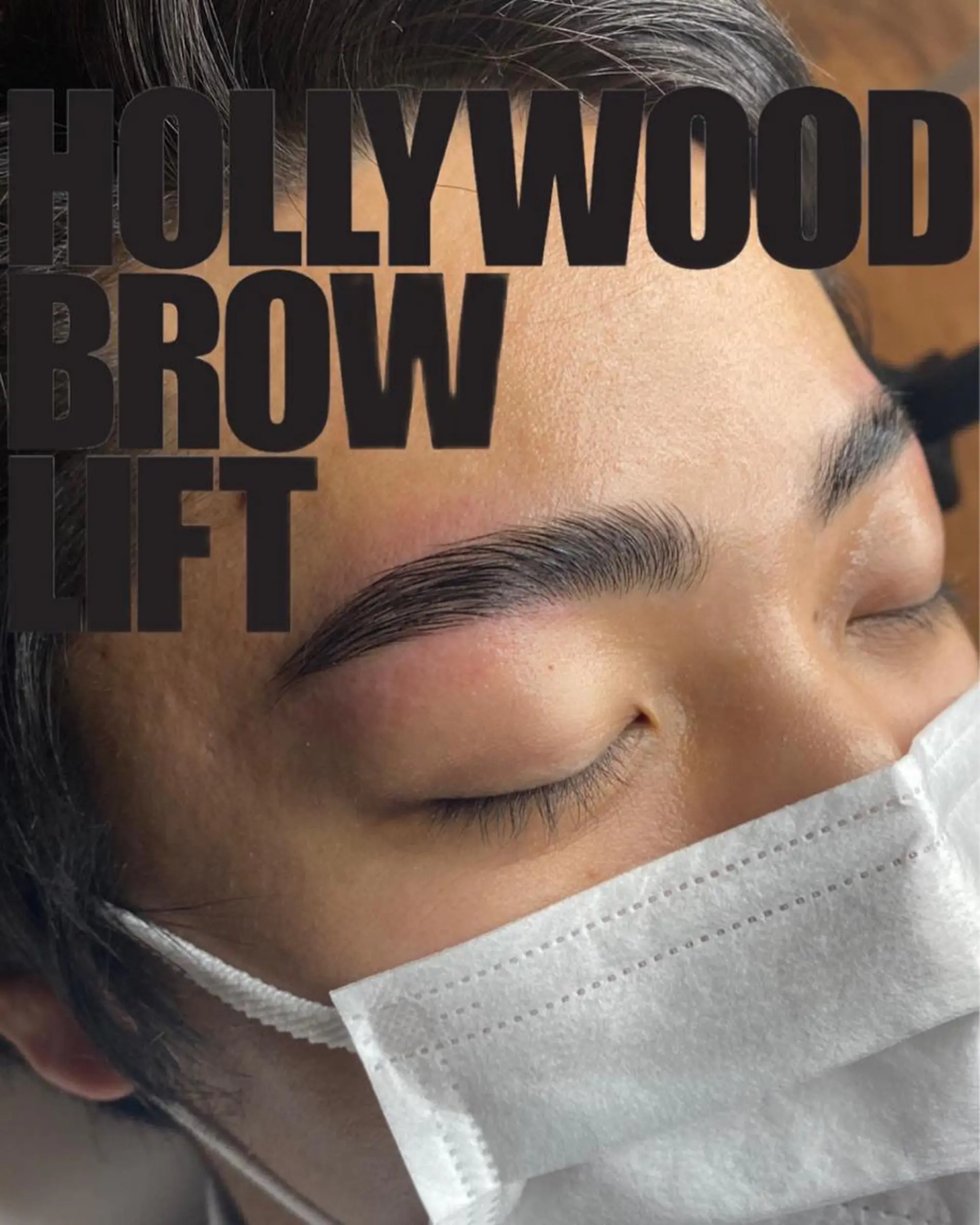 アイブロウ ハリウッドブロウリフト LOUIMADNA所属・小林 つぐみの眉毛・アイブロウイメージ