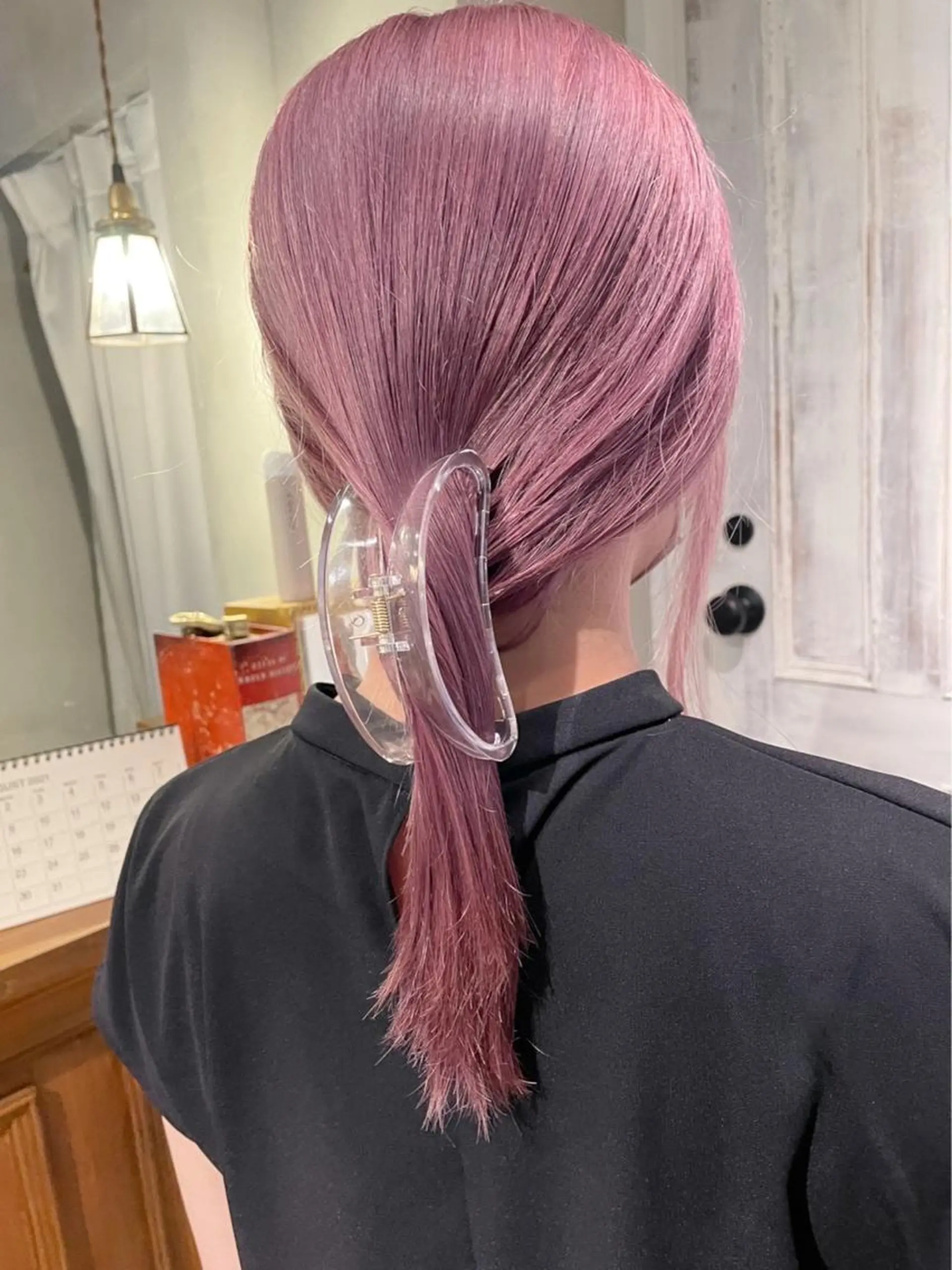 ロング カラー ラベンダーカラー ラベンダーピンク ピンクカラー カット ヘアカラー トリートメント HACCH （ハッチ）所属・🪼ボブ/ハイトーン /髪質改善🪼のヘアスタイル