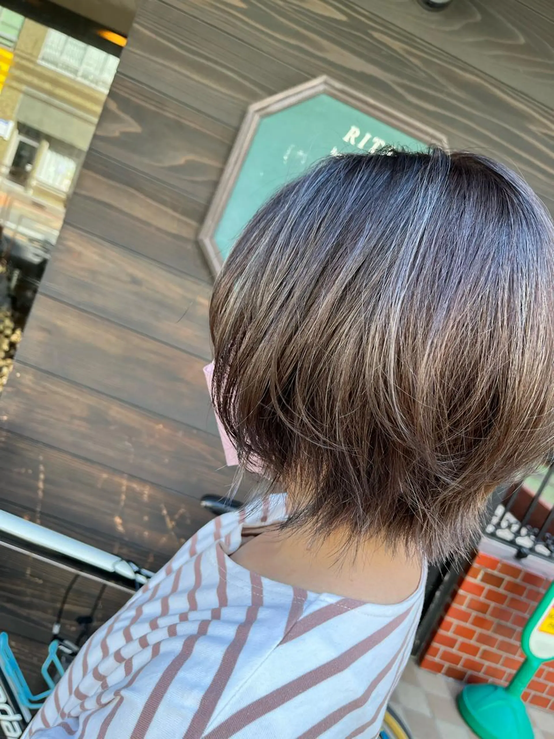 ショート カット ヘアカラー トリートメント サイトウ ナツキのヘアスタイル