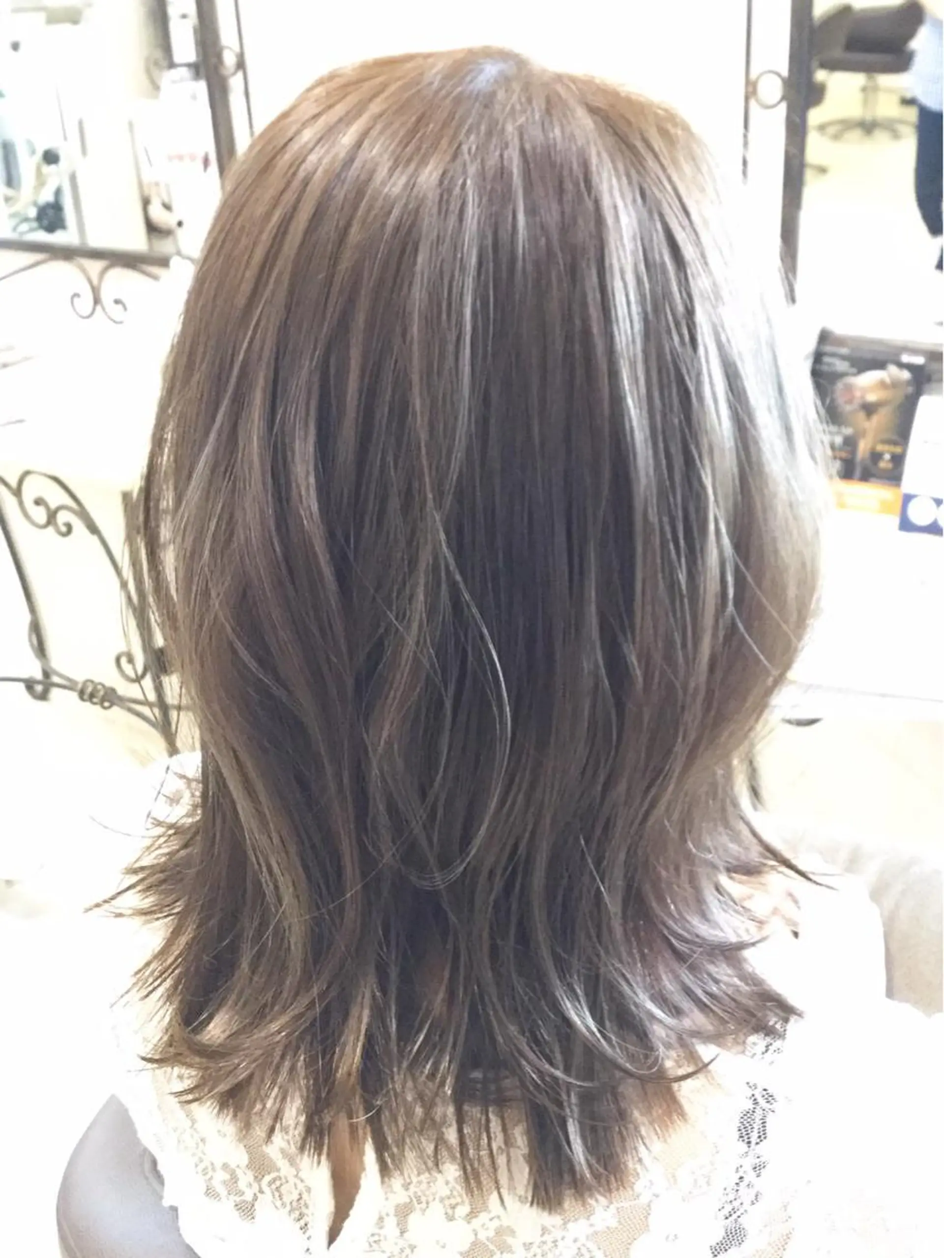 ミディアム カラー グレージュ Blue所属・透明感カラー 🫰🏻💗 高橋舞のその他イメージ