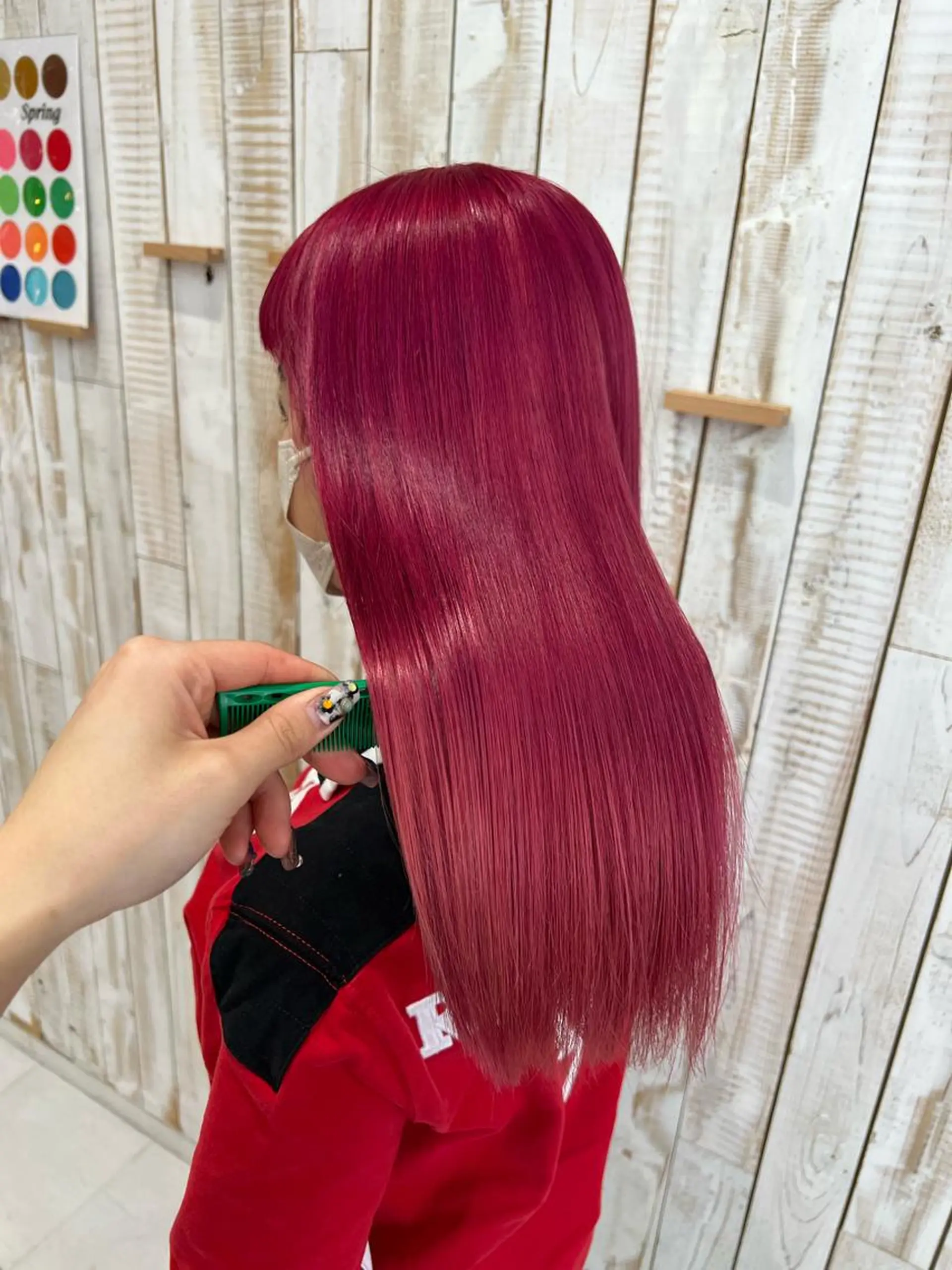 ロング カラー ヘアカラー トリートメント メンズ/メンズカラー 🍏すがのみき🍏のヘアスタイル
