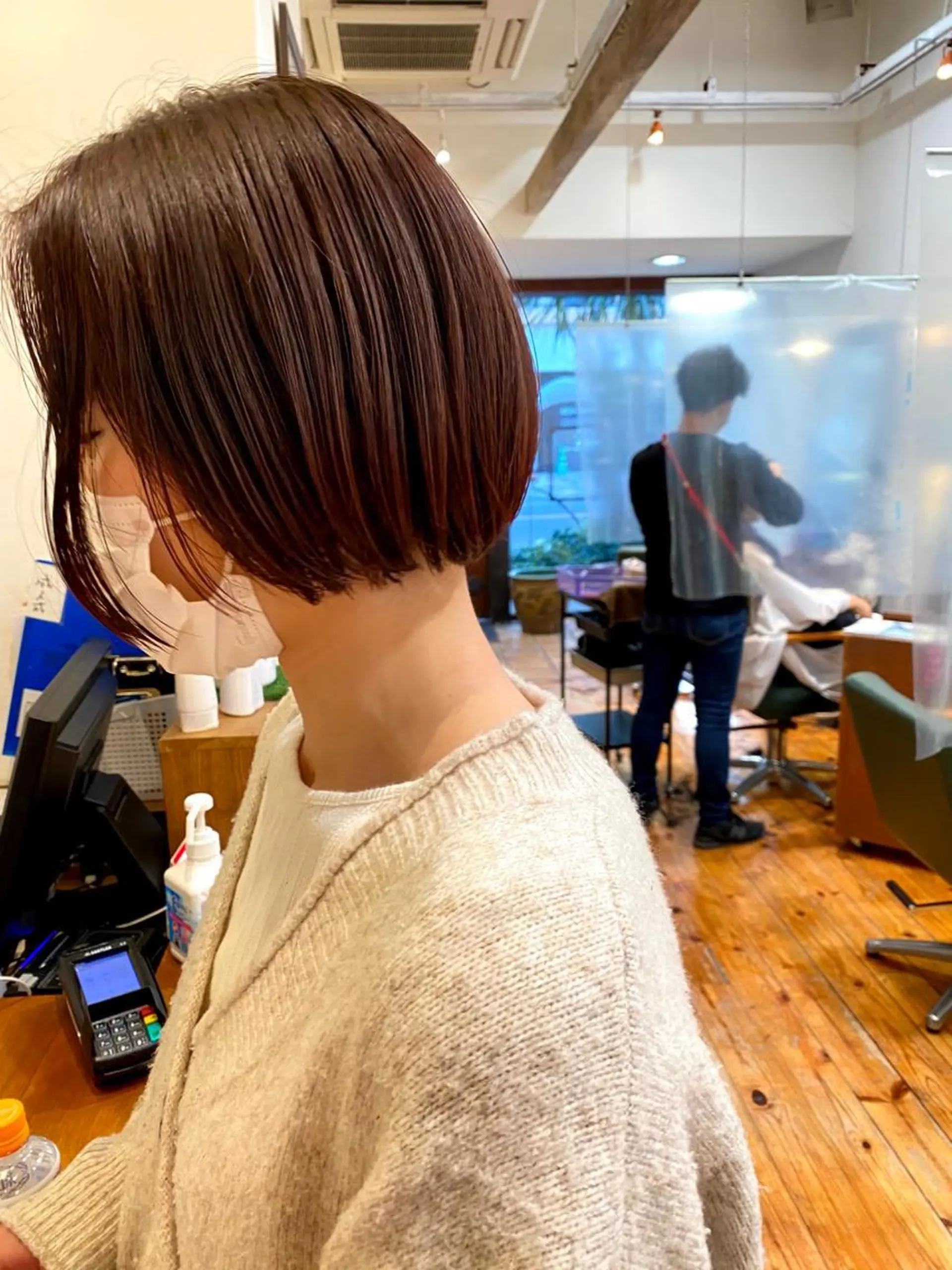 ショート カラー カット特化柏駅 徒歩3分LOUのヘアスタイル