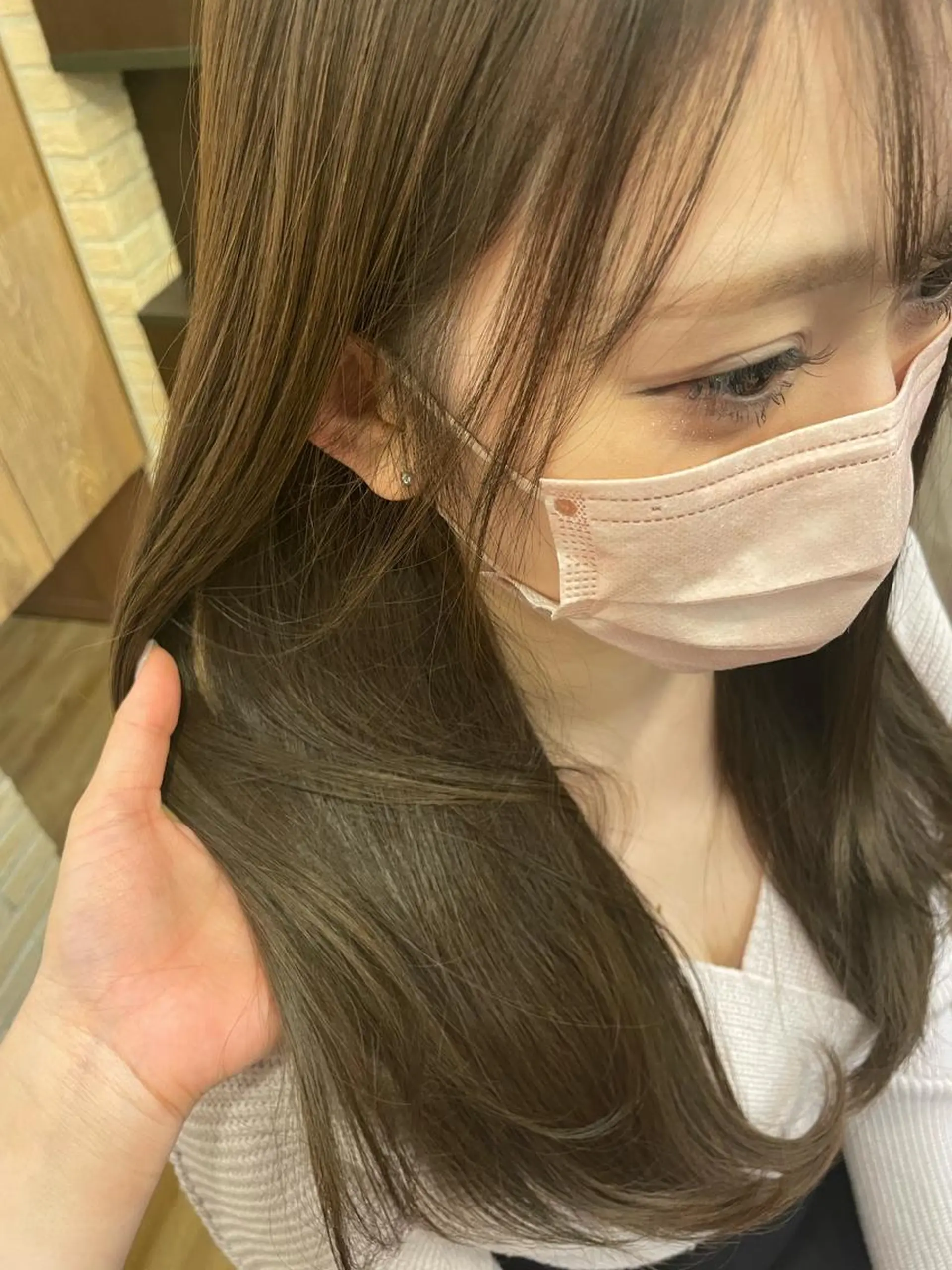 ロング 林 花鈴🐇🌸のヘアスタイル