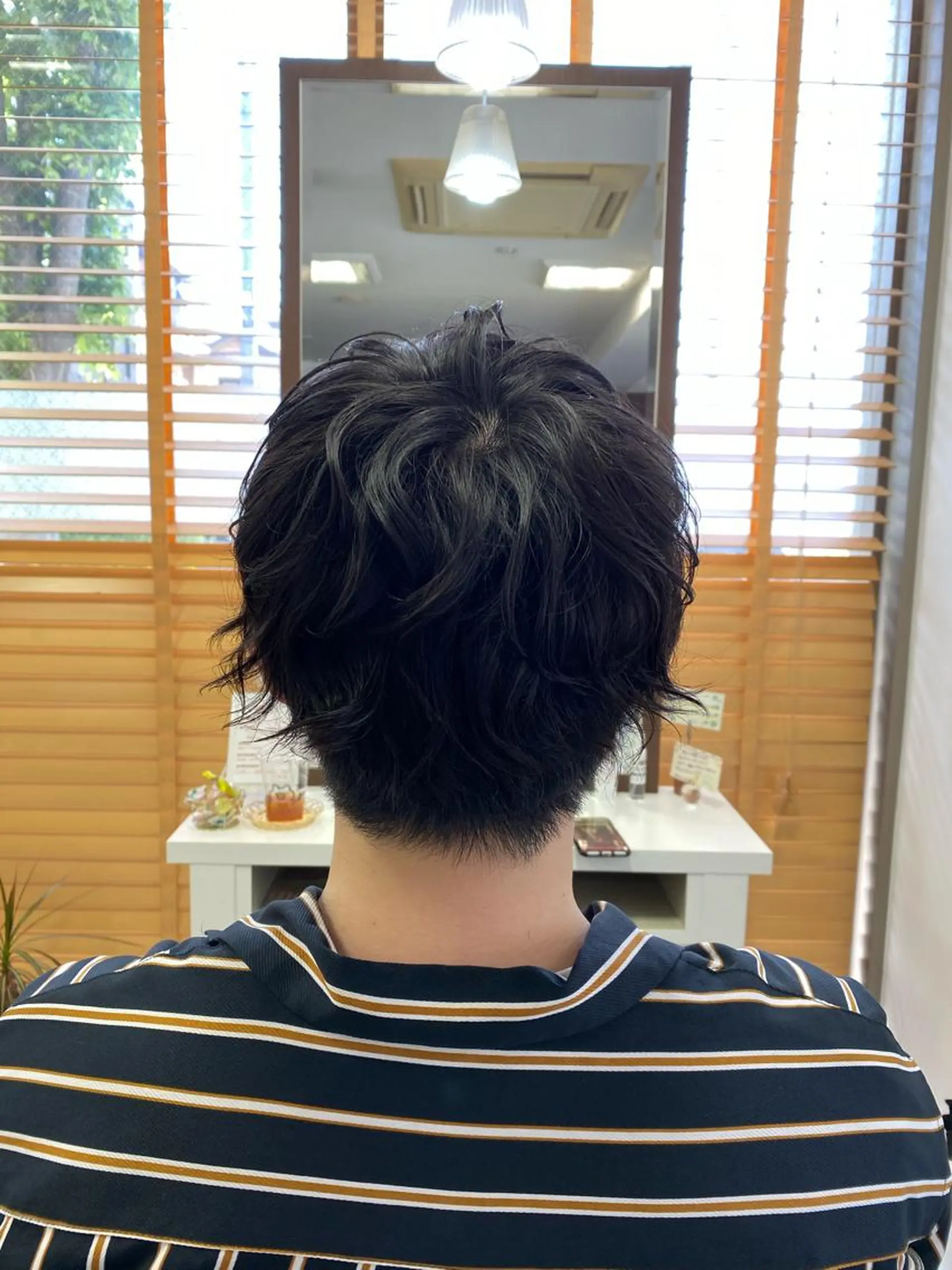 ショート メンズ メンズパーマ Aloa登戸所属・武田 学のヘアスタイル