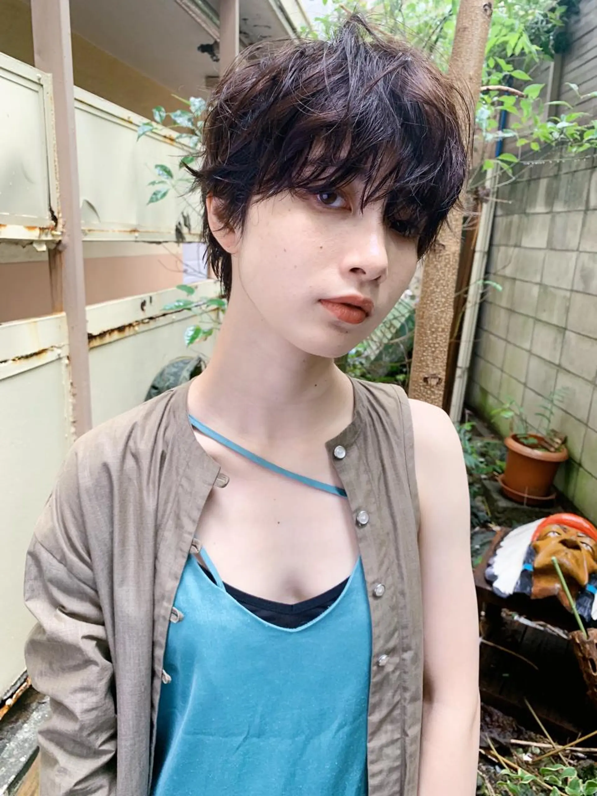 ショート カラー ショートヘア カット トリートメント ヘアセット ブリーチカラーNo. 1🌈 RYOGAのヘアスタイル