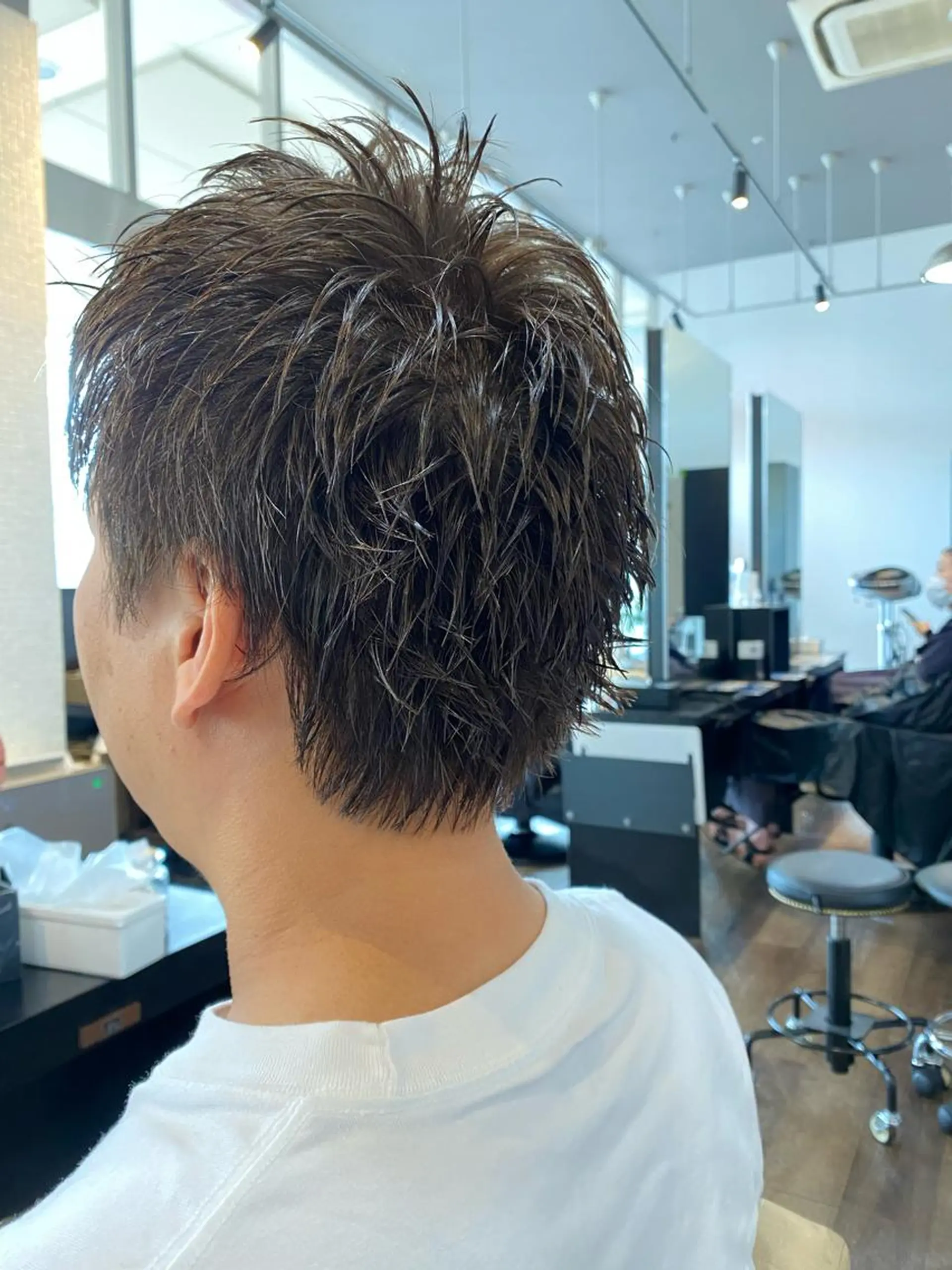 ショート メンズ スパイキーショート 刈り上げ ショートヘア STYLE所属・山本 勝巳のヘアスタイル