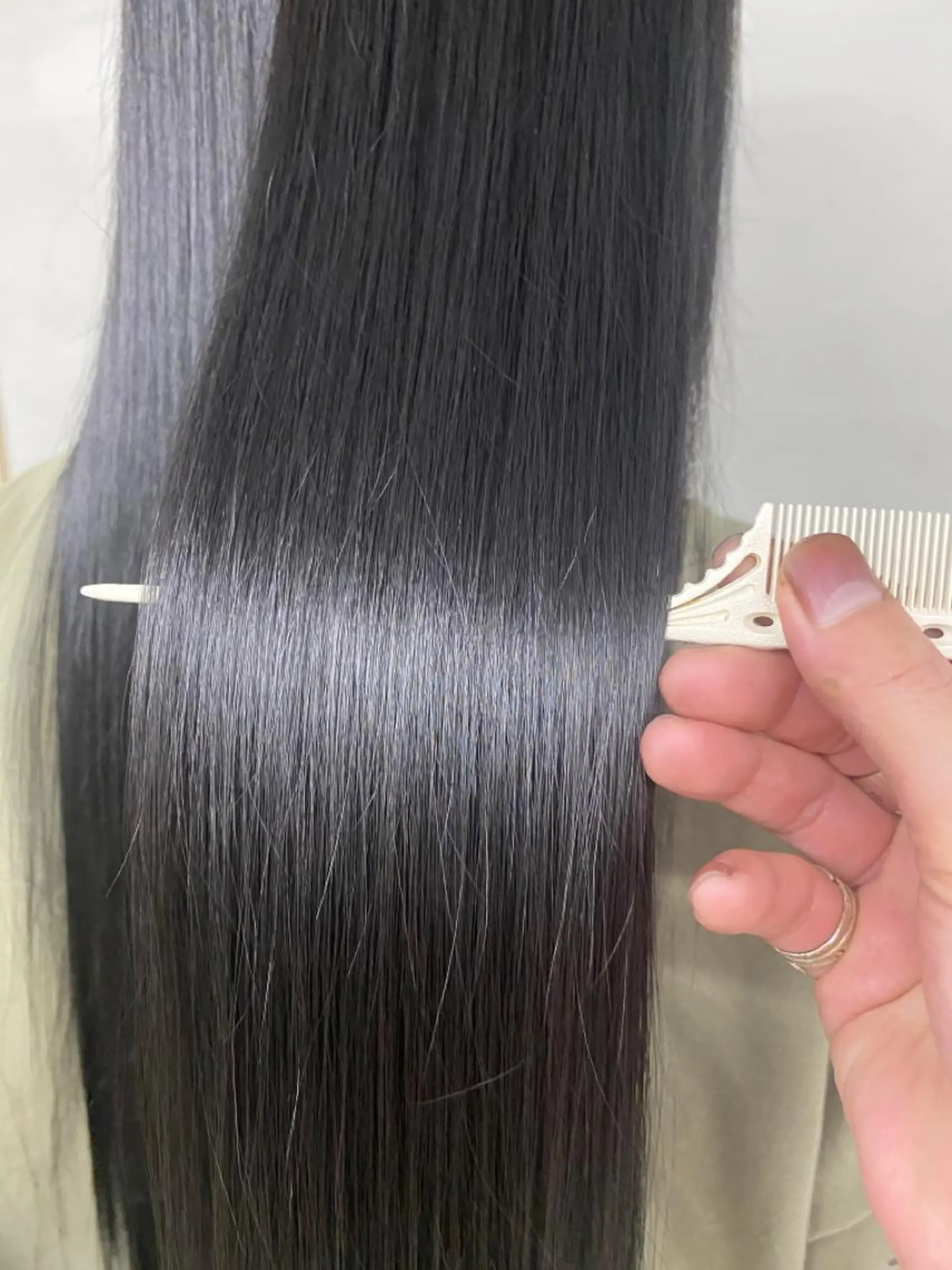 ロング カラー パーマ ヘアアレンジ メンズ キッズ ネイル マツエク・マツパ 髪質改善 トリートメント トリートメント 🌸グレージュ/ 艶髪🌸yutaのヘアスタイル