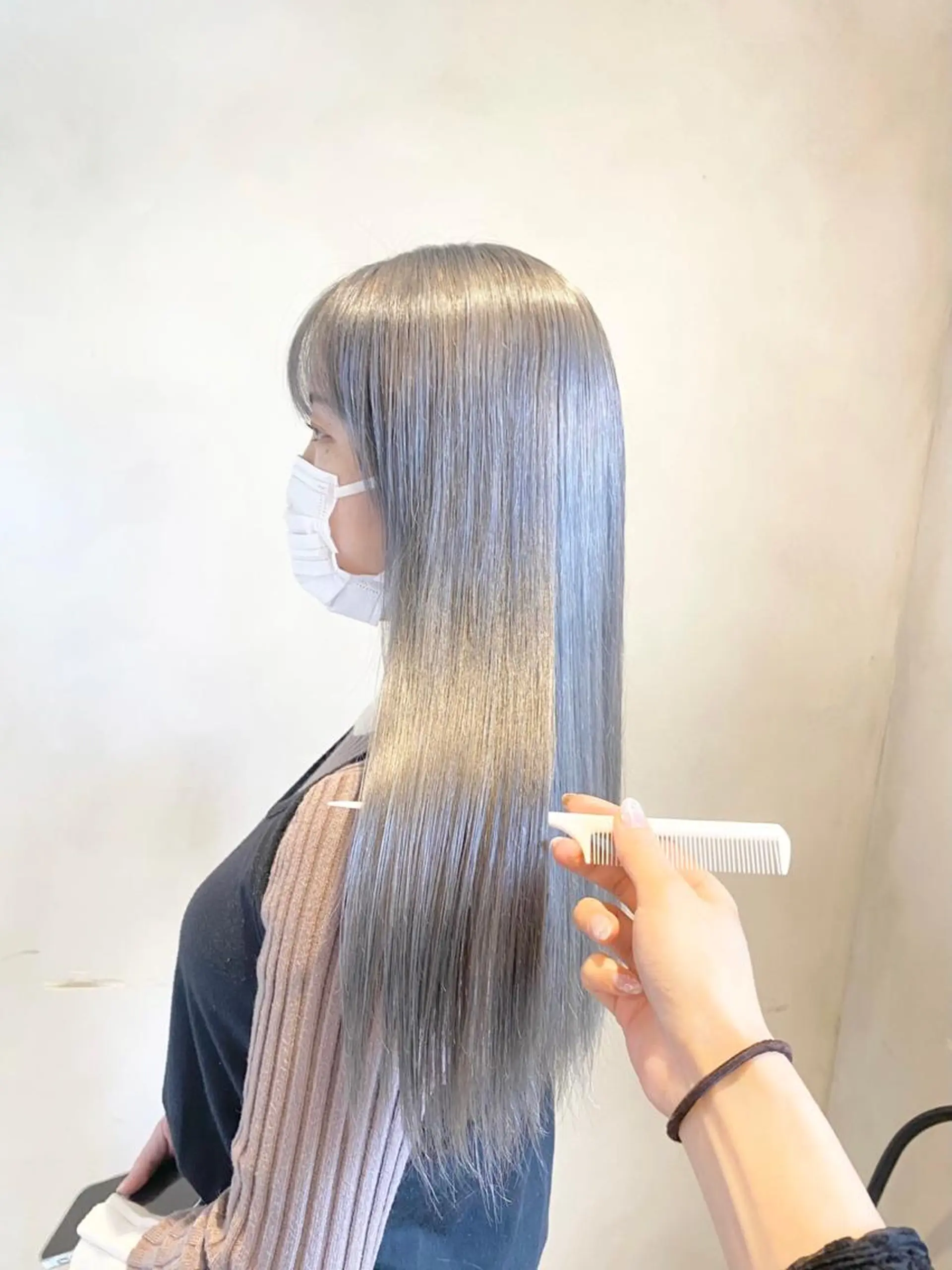ロング motel所属・モデルや芸能人も通う ✨マンツーマンサロンのヘアスタイル