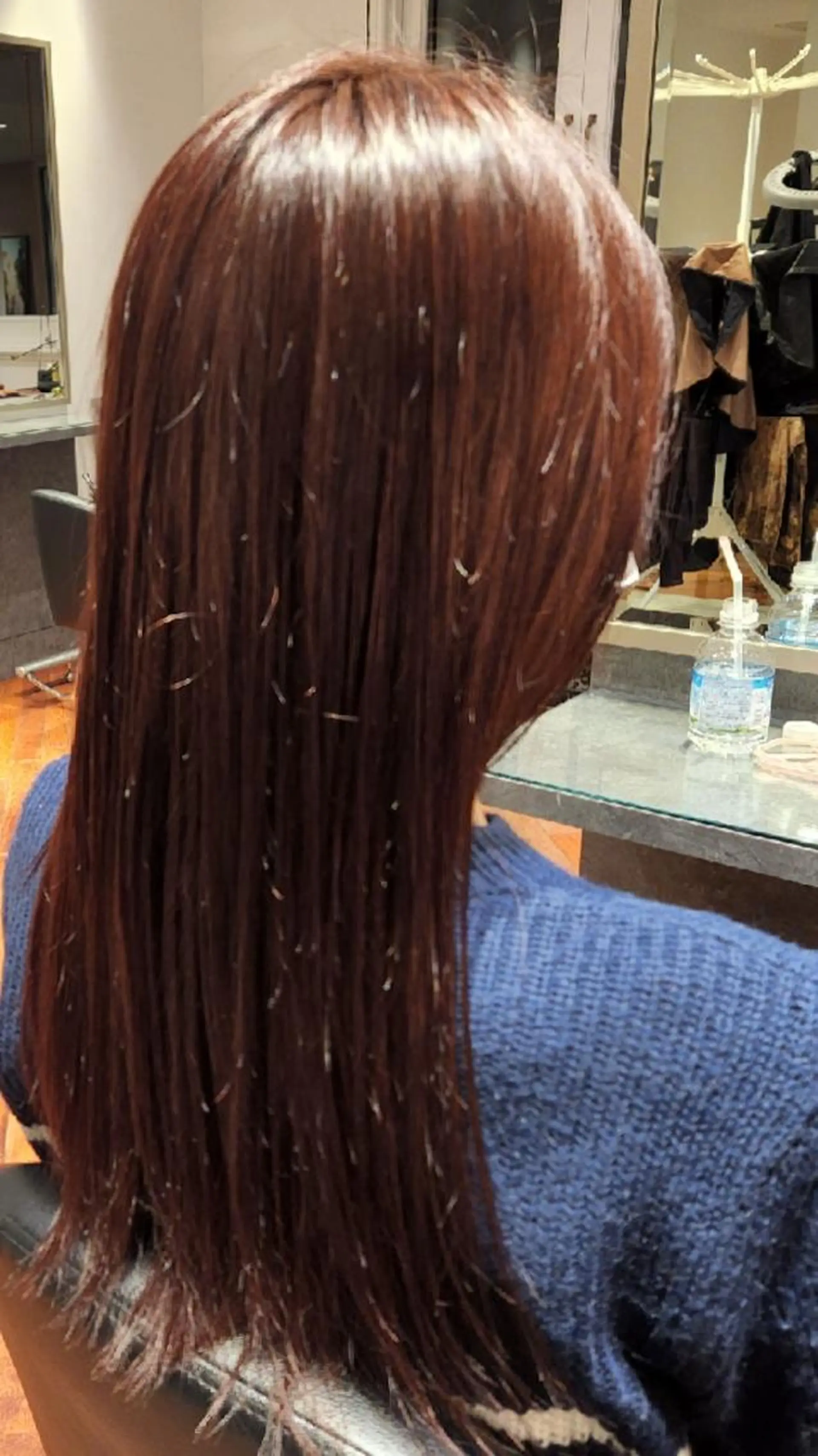 ロング カラー ショートパーマ🌀 小田　なつめのヘアスタイル