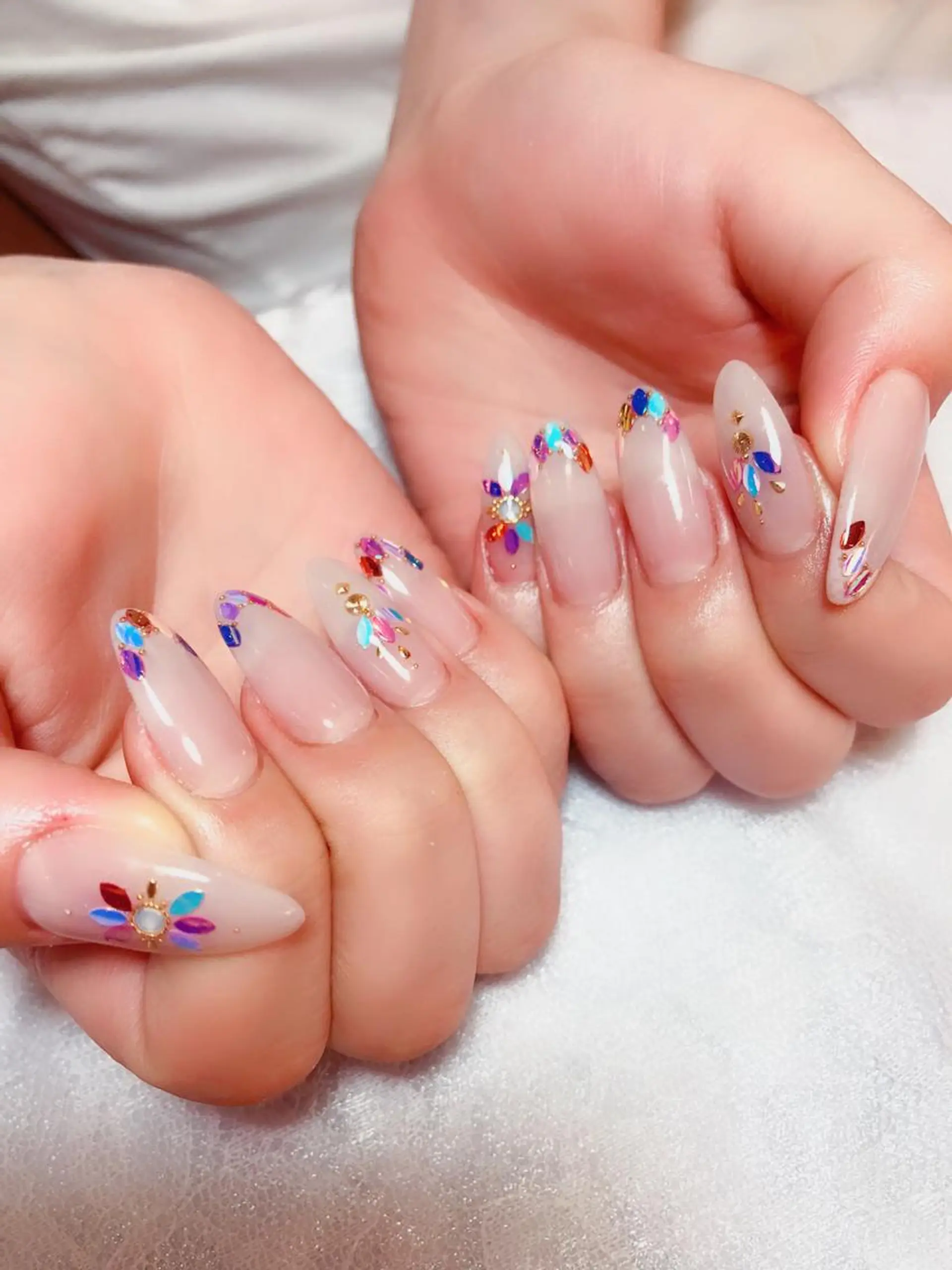 ネイル ワンカラーネイル シンプルネイル Haney所属・S. Hanaのネイルデザイン