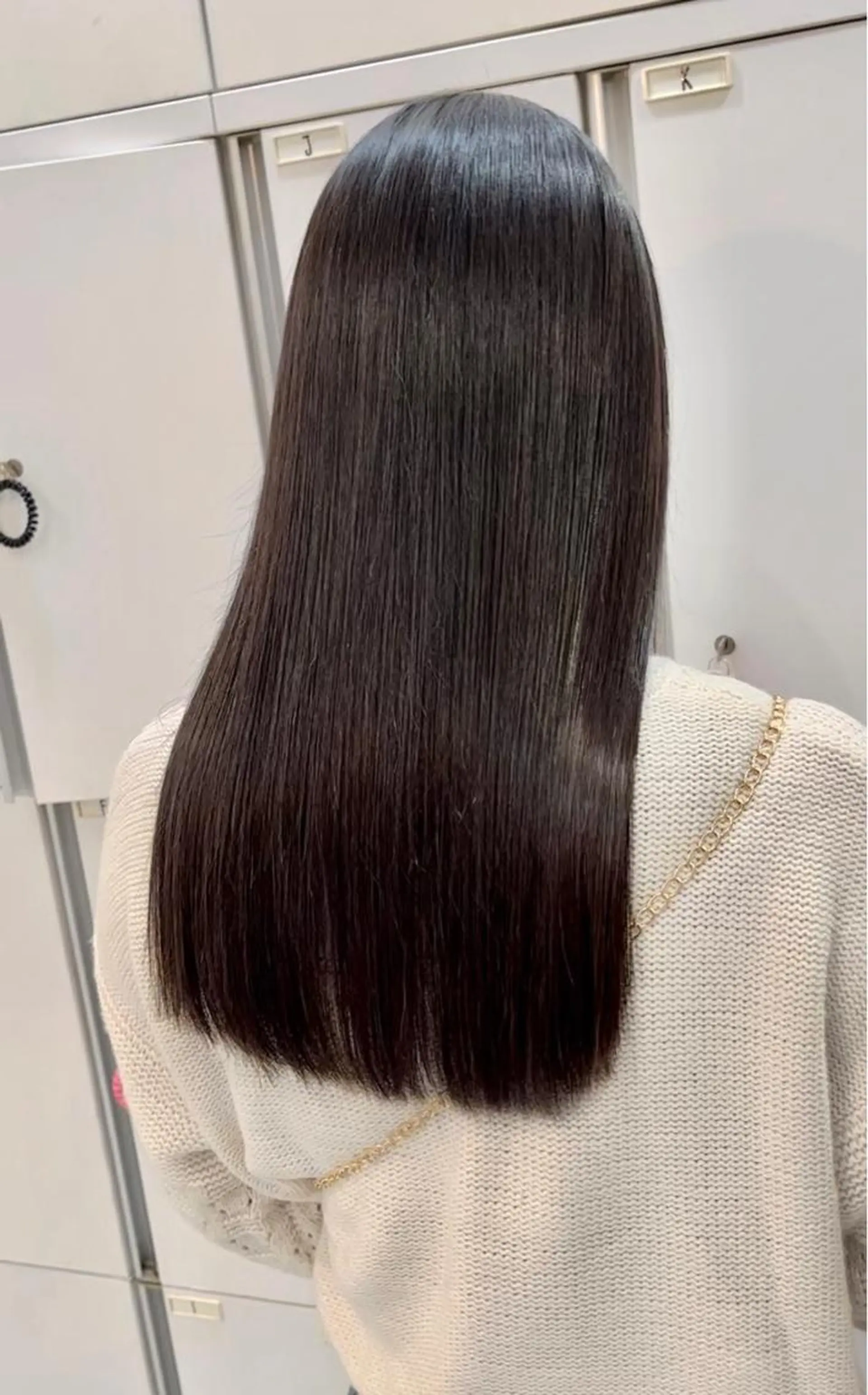 ロング 縮毛矯正 トリートメント 縮毛矯正/髪質改善 斉藤春のヘアスタイル