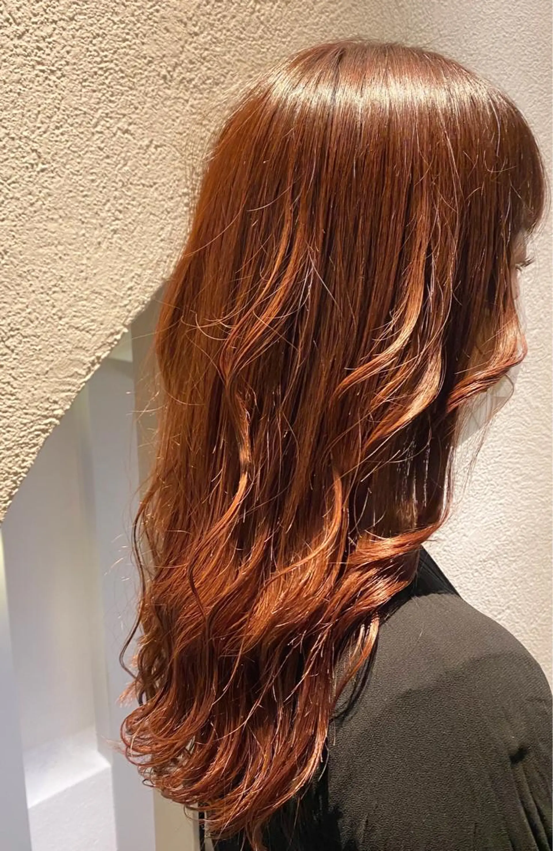 ロング カラー カマチョ タイスのヘアスタイル