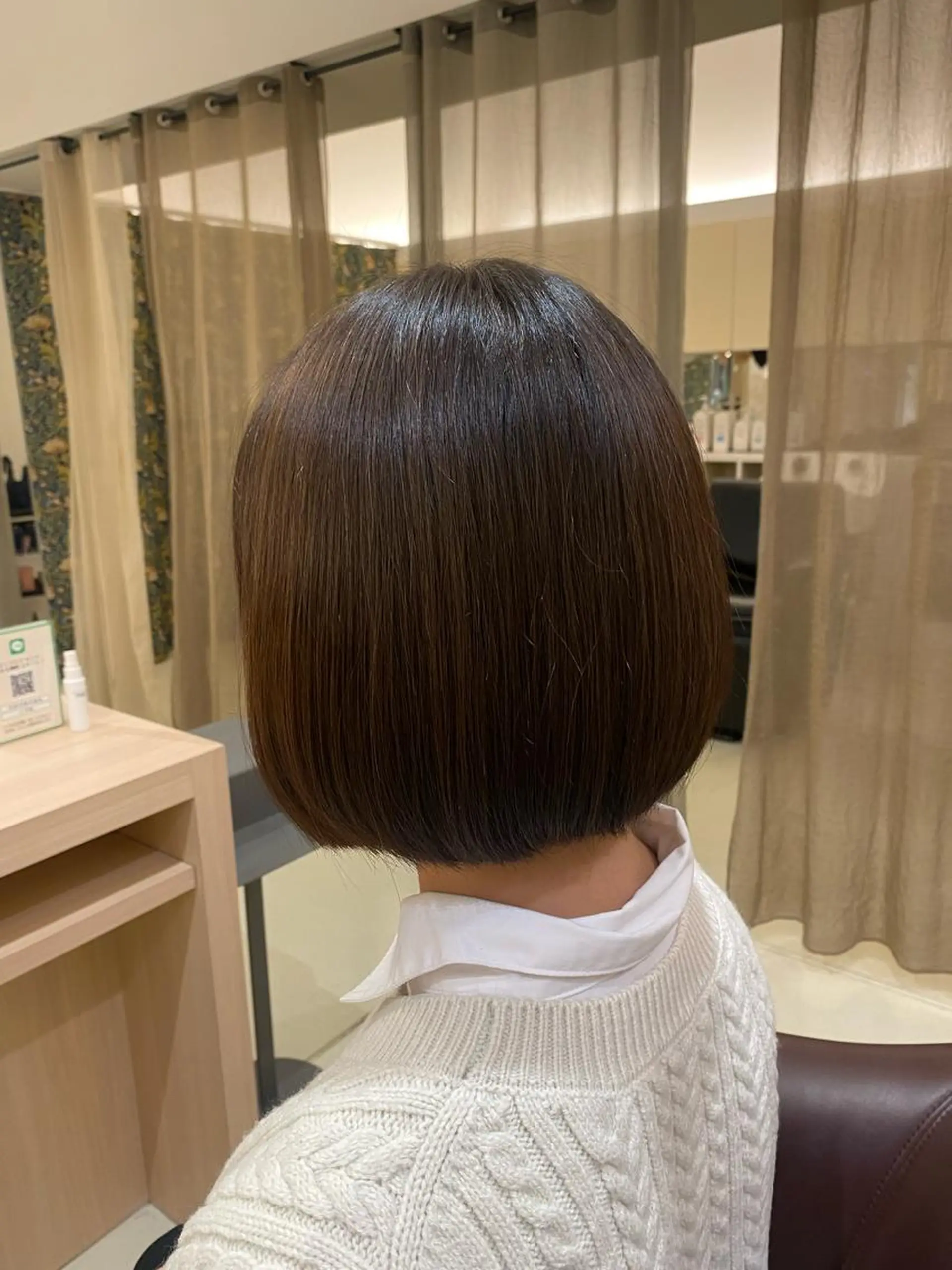 ショート ボブ ヘアカラー みやび🫧髪質改善 🫧透明感カラー🫧のヘアスタイル