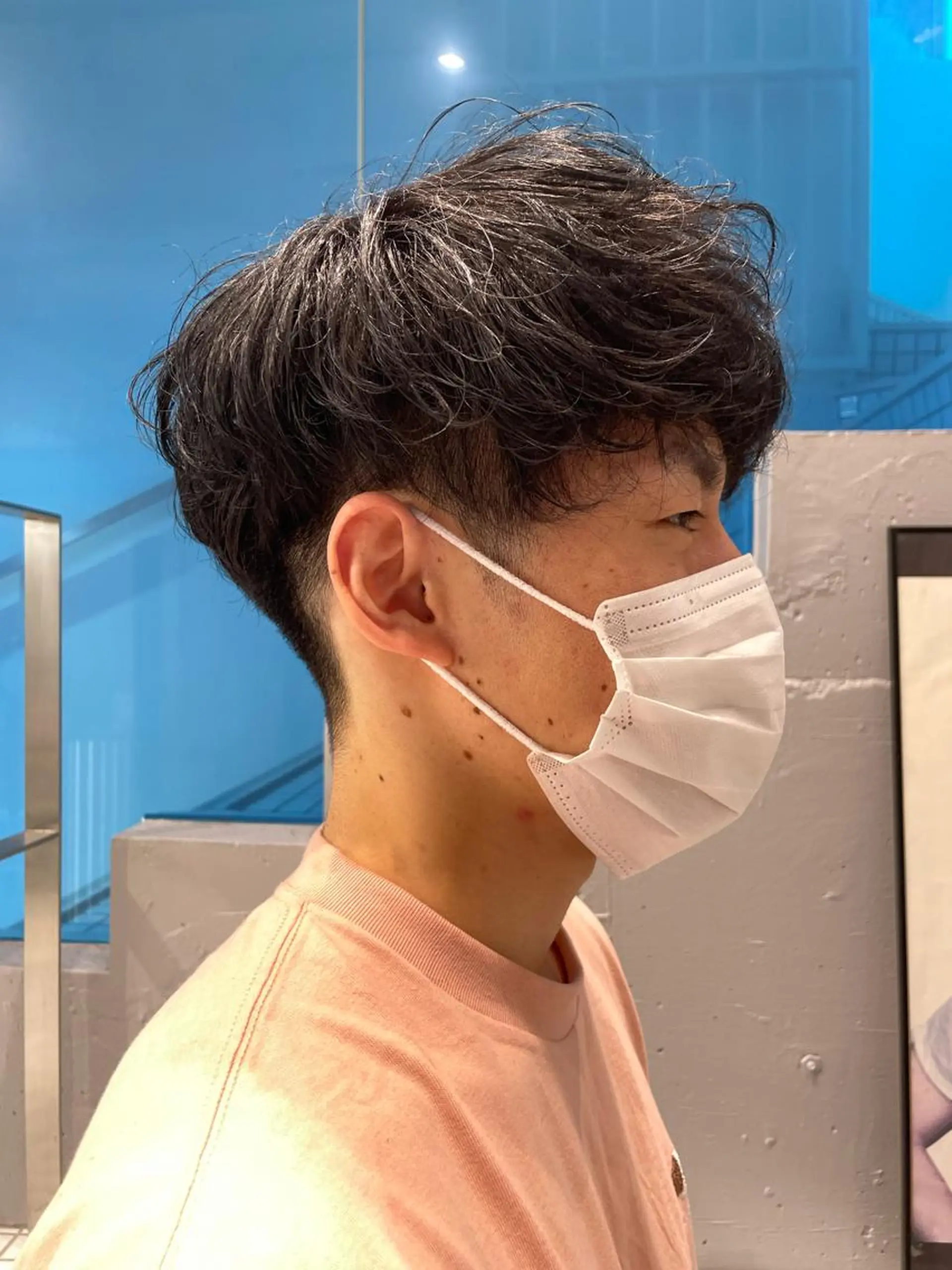 ショート カラー パーマ メンズ マッシュ 🔥メンズヘア🔥 セヤシュウヘイのヘアスタイル