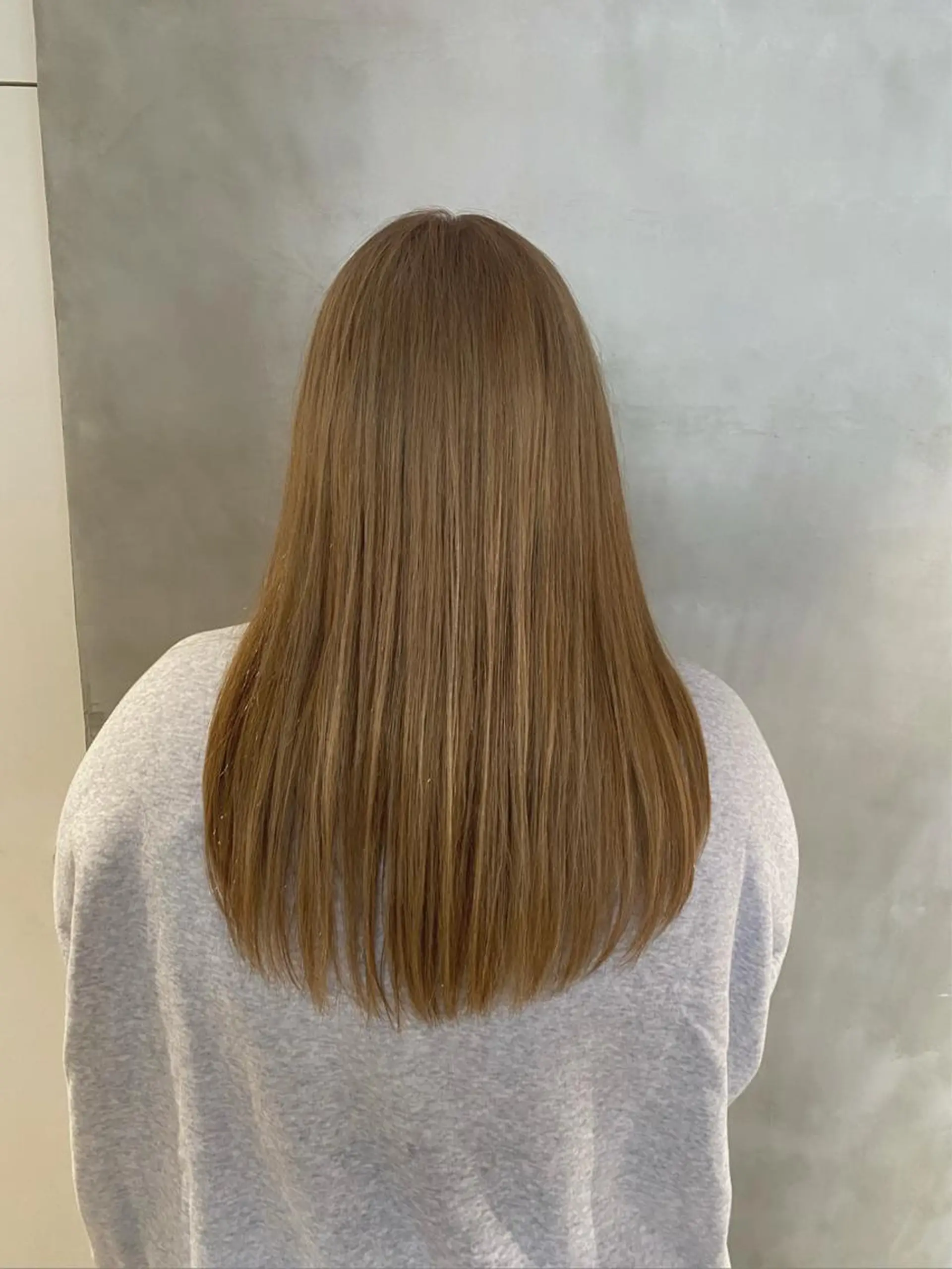 ロング カラー KY-GO.博多所属・朝倉 南のヘアスタイル