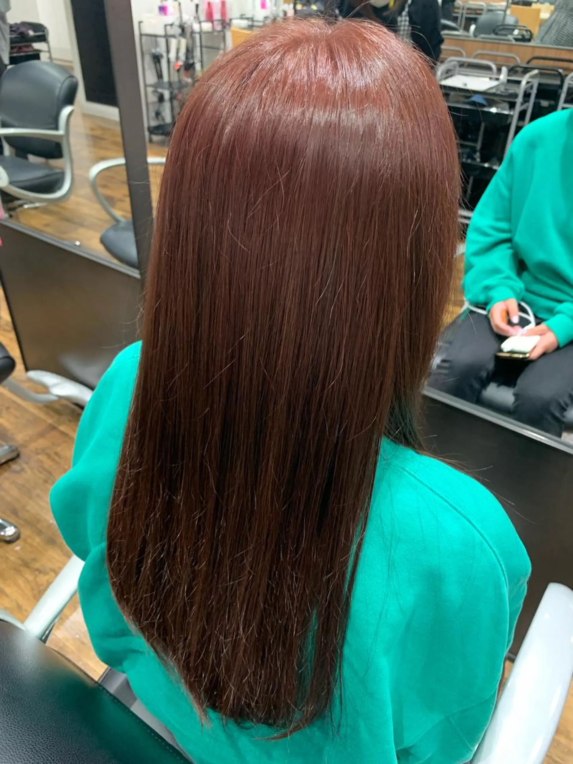 カラー ブラウンカラー オレンジ オレンジブラウン ヘアカラー トリートメント FUKA／ 神戸艶髪🎀のヘアスタイル