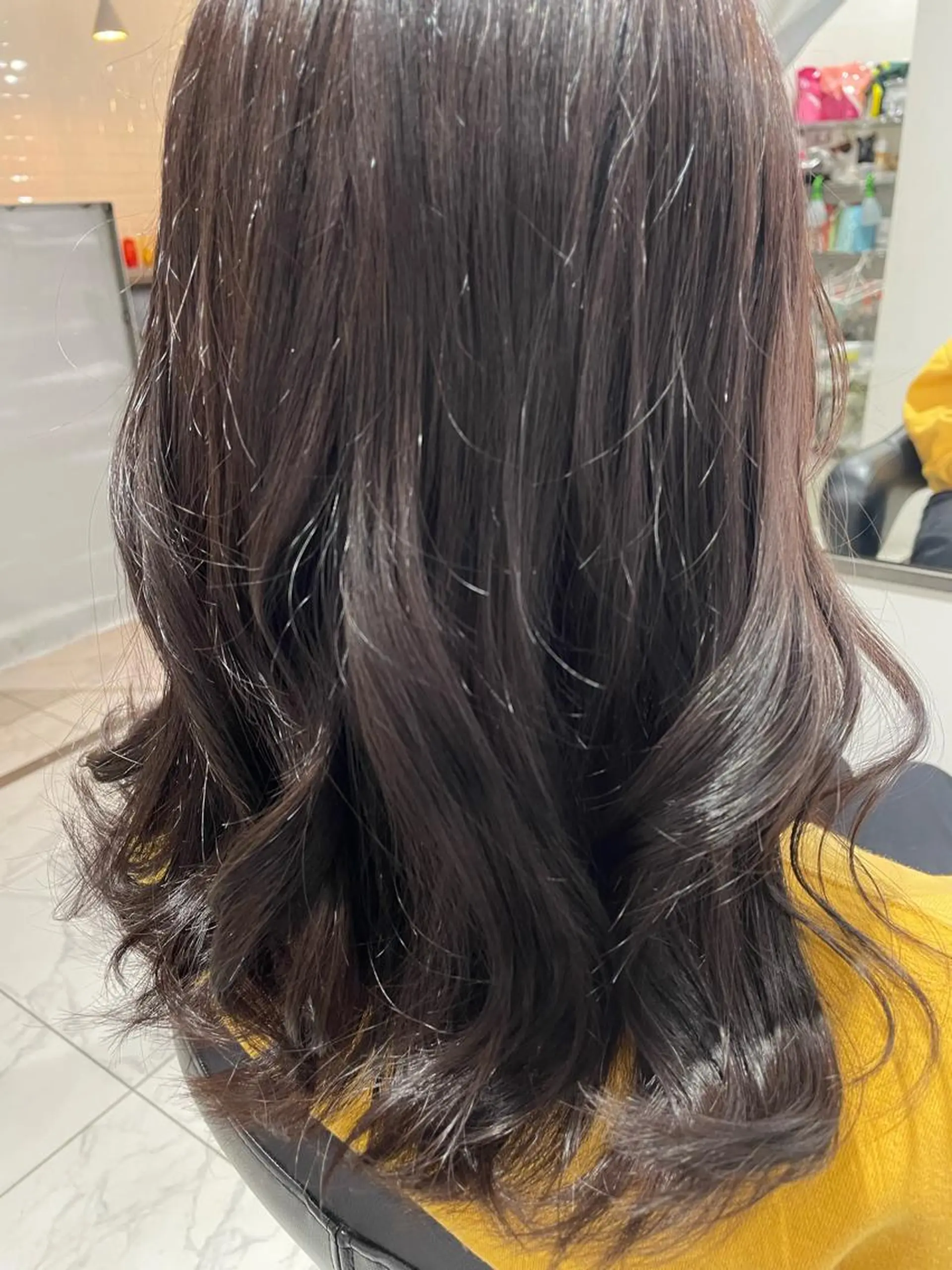 ミディアム カラー ♡モデル募集♡ 澤田愛央衣のヘアスタイル