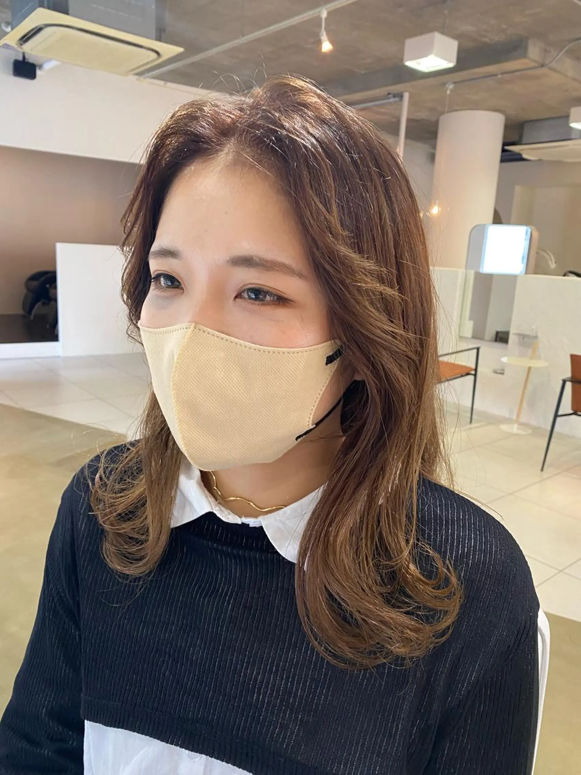 セミロング I nagiのヘアスタイル