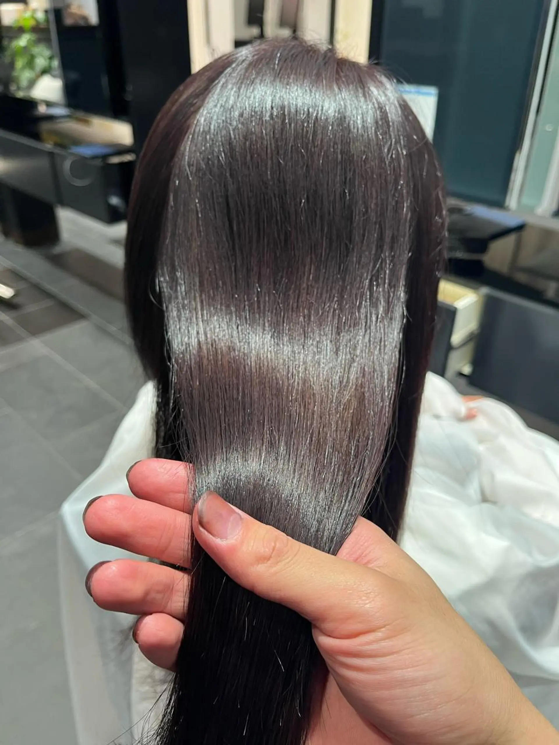 ミディアム カラー ショートの匠 ✂️心斎橋・みねのヘアスタイル