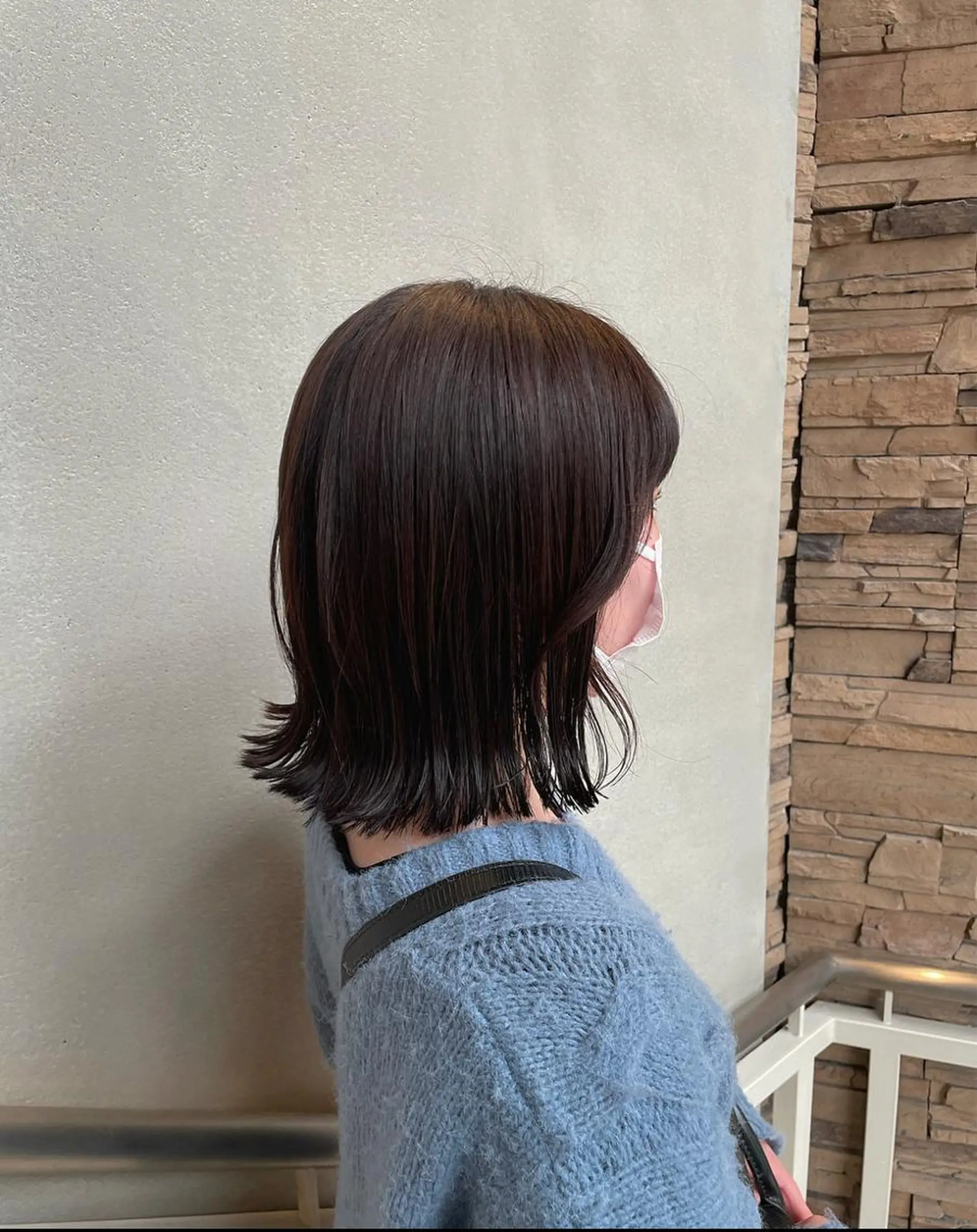ミディアム カラー ボブ レイヤーカット 沖縄/ヘアアレンジ /ナカノのヘアスタイル