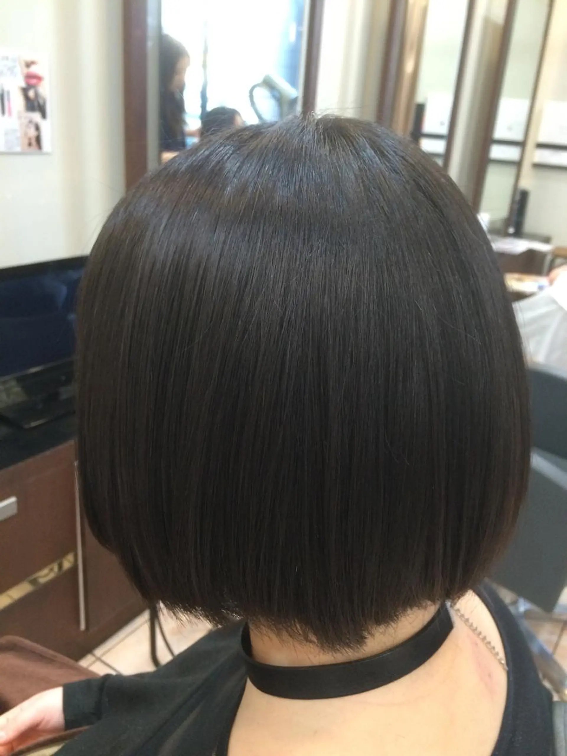 ショート ボブ カット 縮毛矯正 トリートメント ❣️モードケイズ塚口 和田一将のヘアスタイル
