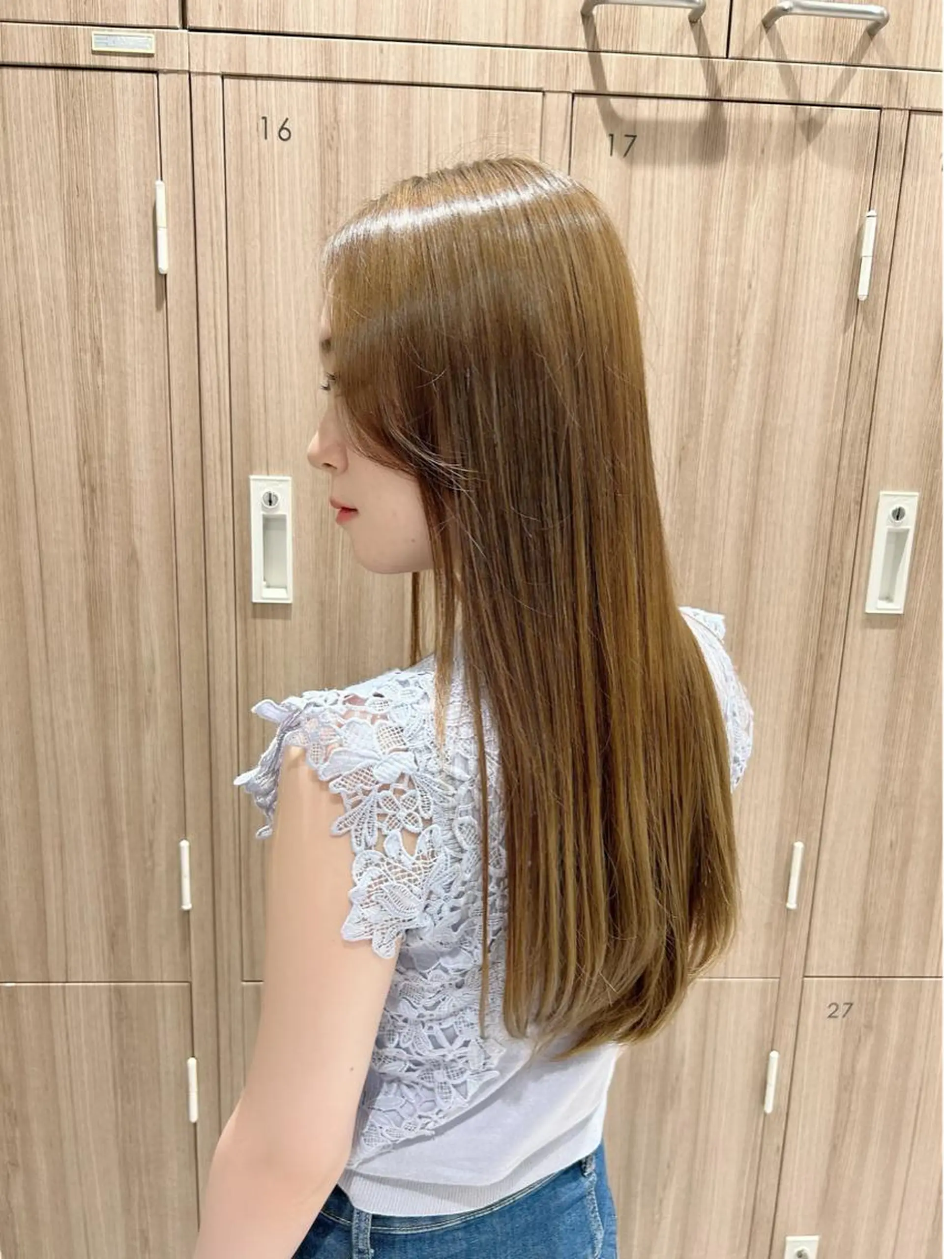 ロング 髪質改善 トリートメント 酸熱トリートメント ally新百合ヶ丘 フジムラユウスケのヘアスタイル