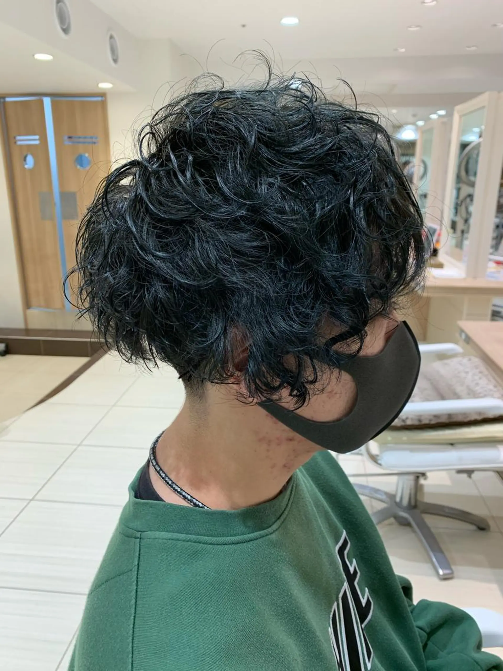 パーマ メンズ カット パーマ HALE 金杉悠作のヘアスタイル