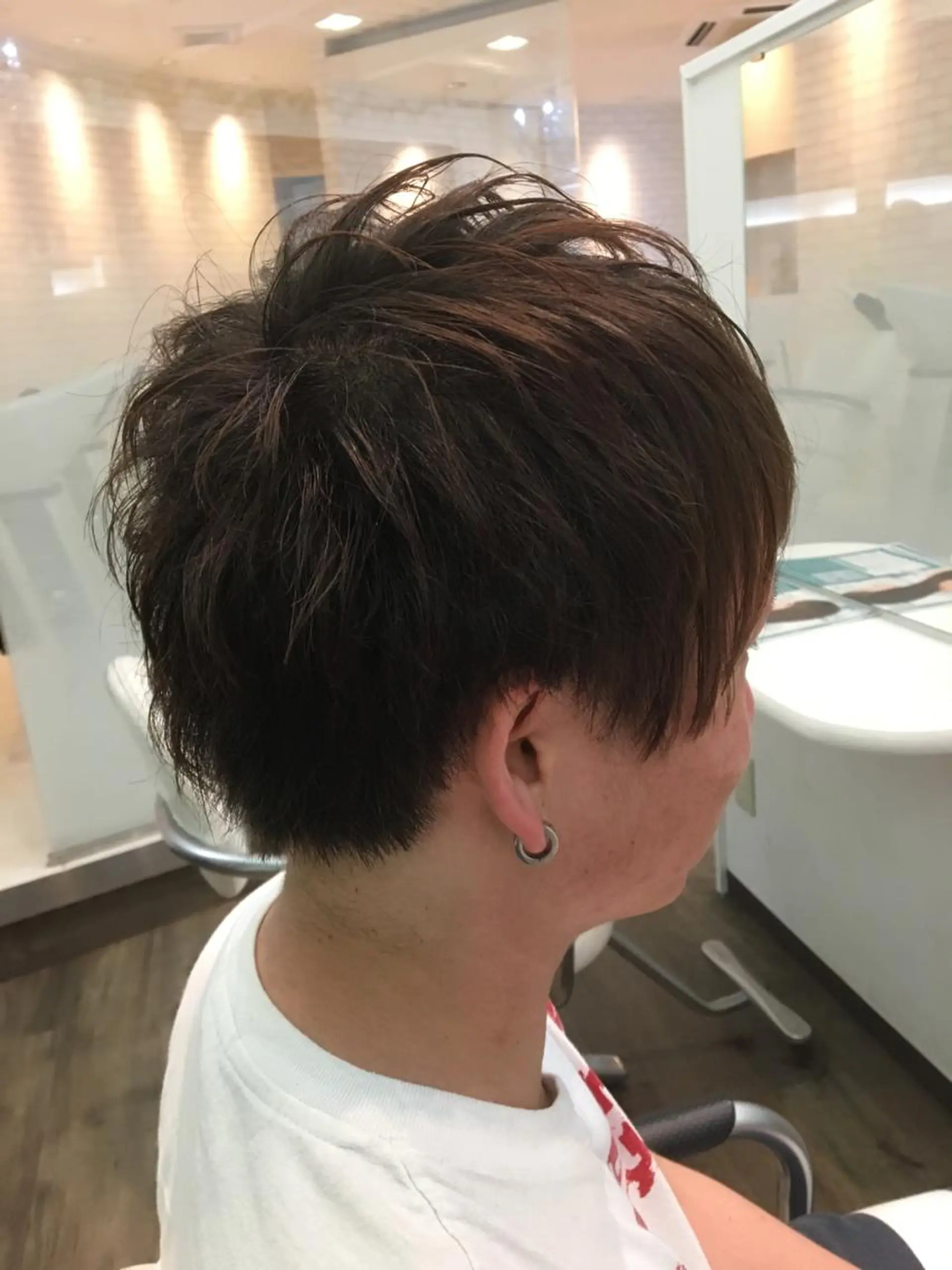 メンズ カット ヘアカラー 石崎 直也のヘアスタイル
