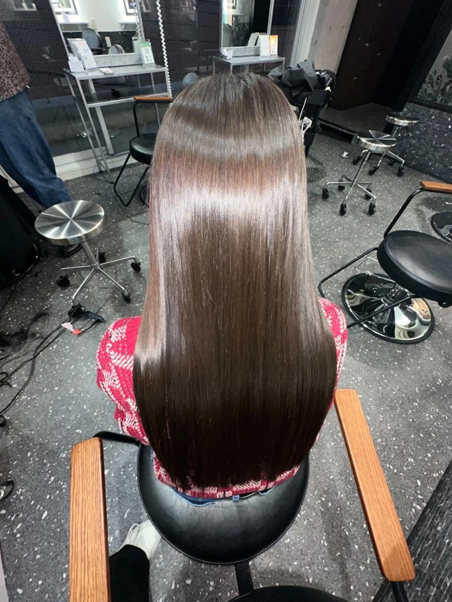 ロング カラー カット ヘアカラー 縮毛矯正 トリートメント 髪質改善⭐️縮毛矯正 吉祥寺⭐️Rinaのヘアスタイル