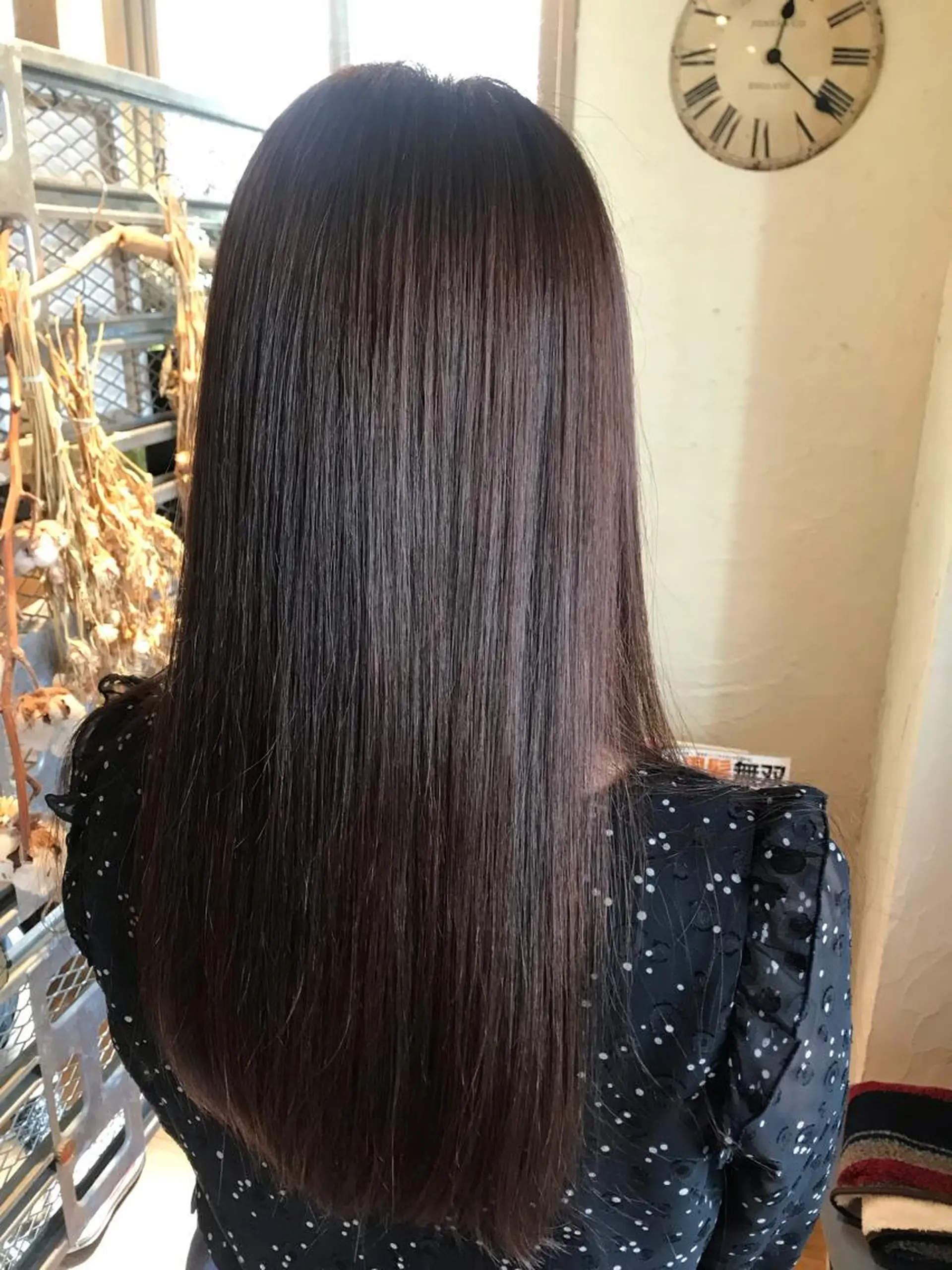 ロング カット ヘアカラー トリートメント youres hair神楽坂店所属・青木 啓輔のヘアスタイル