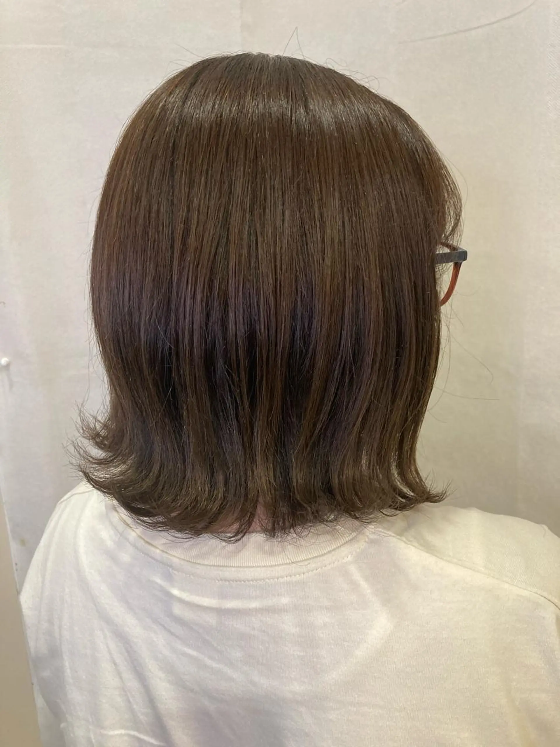 ミディアム カラー カット ヘアカラー 宮原 佳苗のヘアスタイル