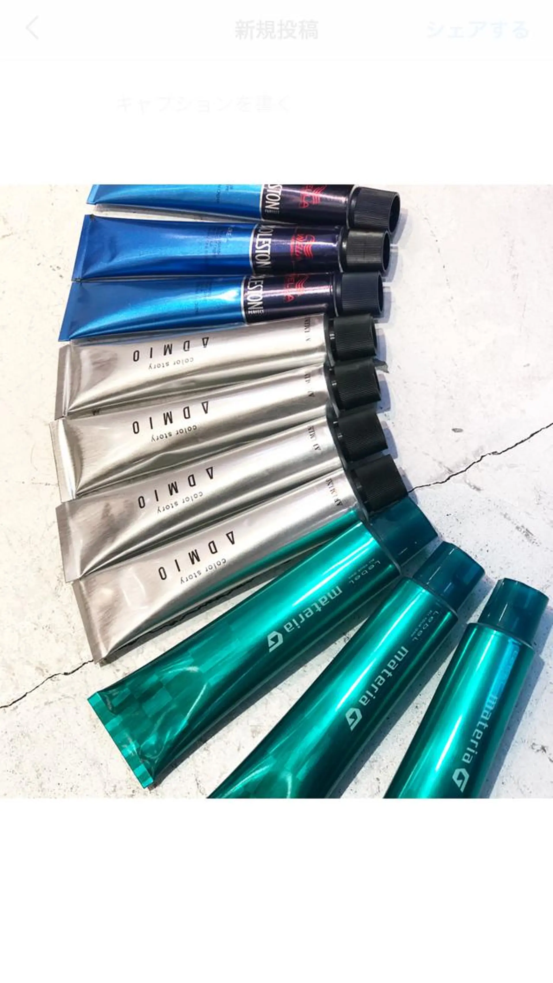 THE DAY所属・AKI HASHIMOTOのヘアスタイル